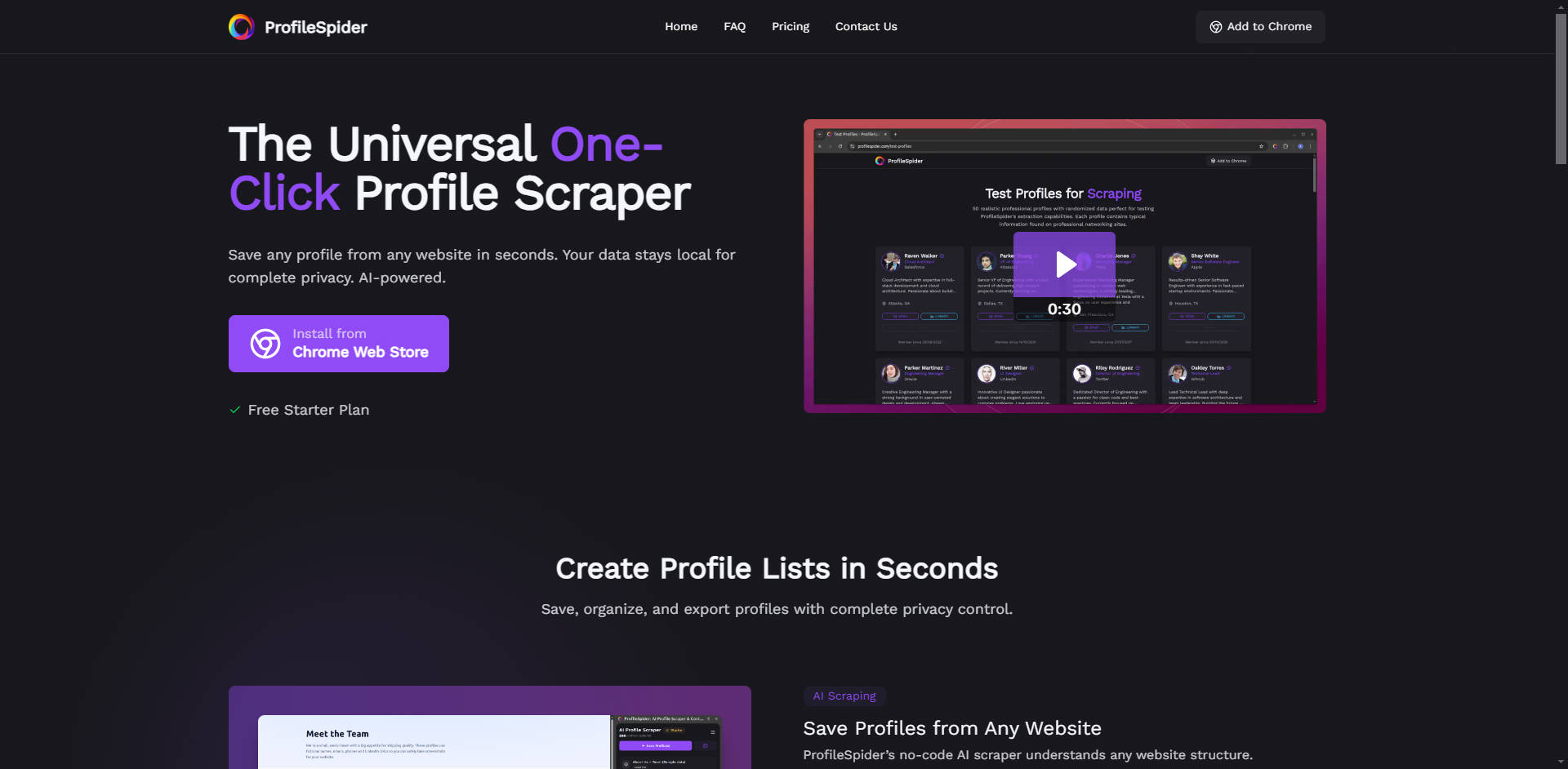 ProfileSpider gallery image