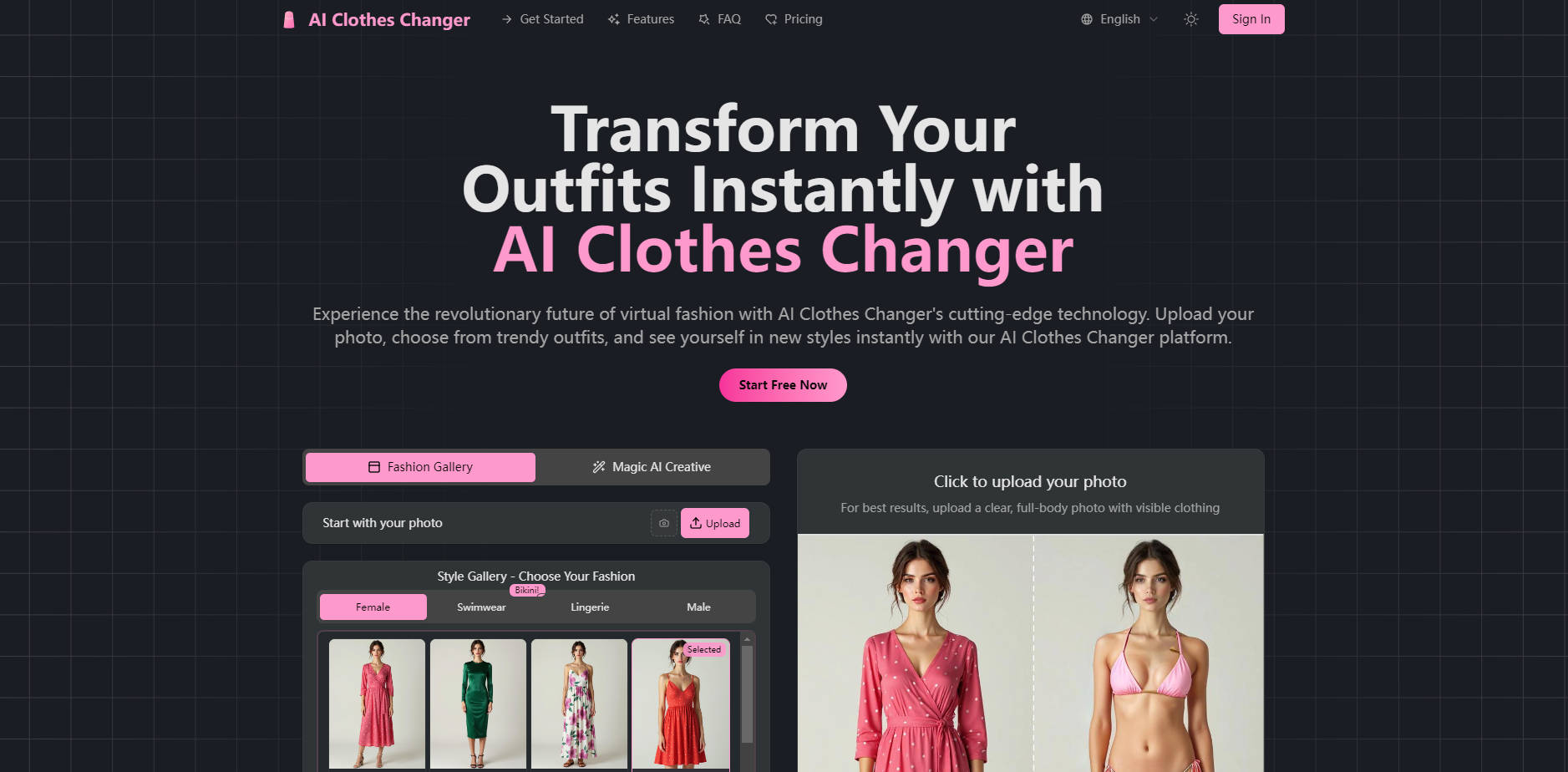 AI Clothes Changer gallery image