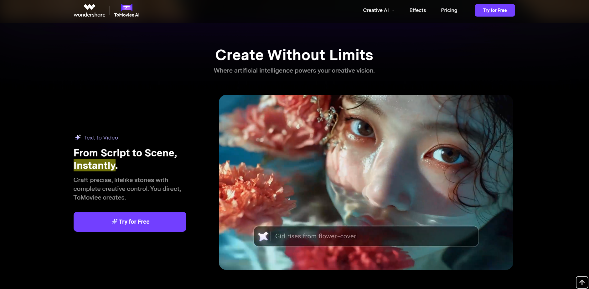 WonderShare ToMoviee AI gallery image