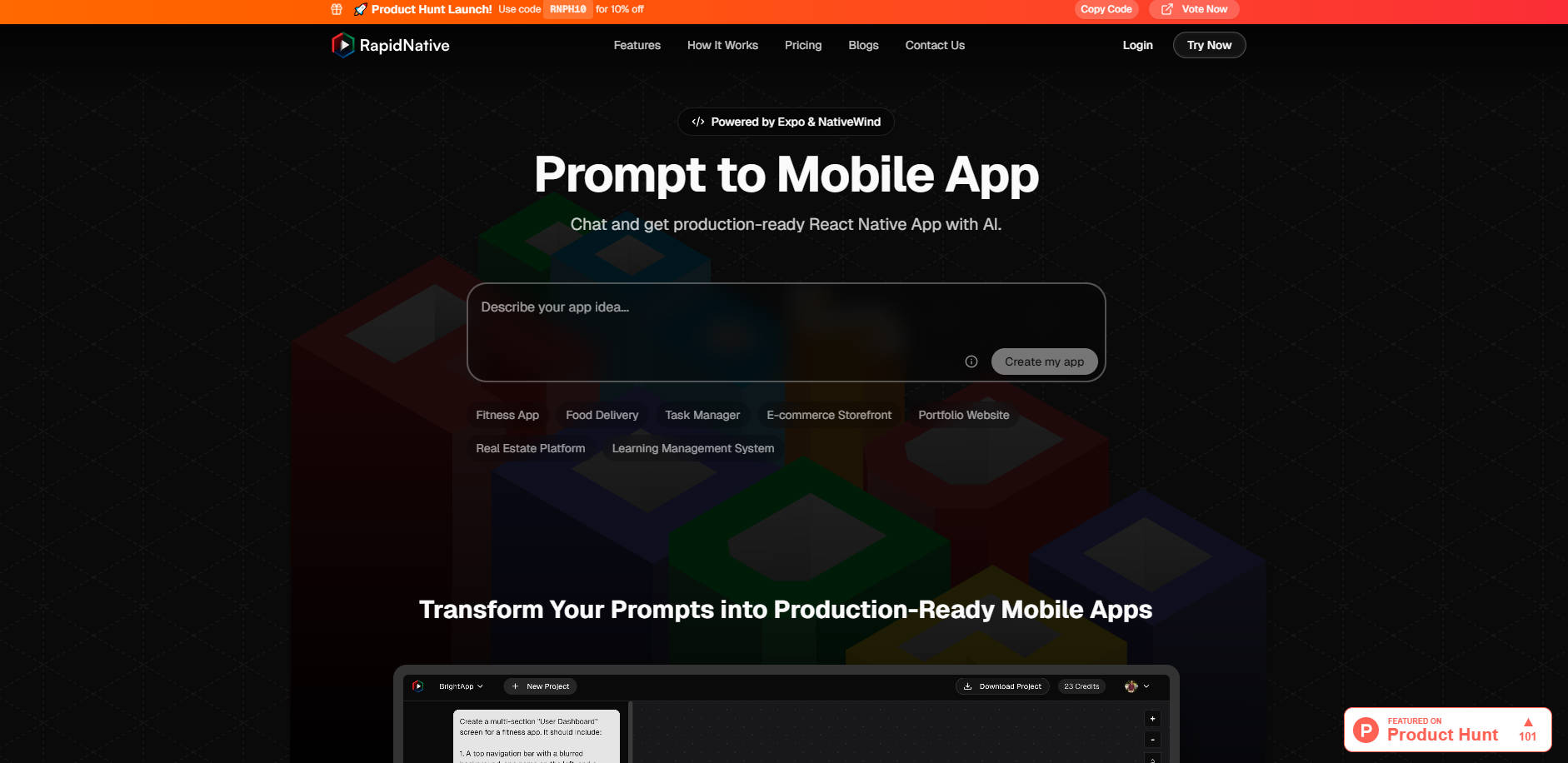 RapidNative gallery image
