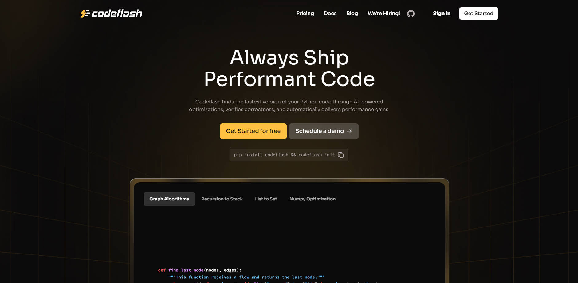 Codeflash gallery image