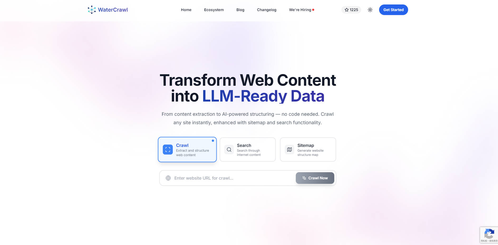 WaterCrawl gallery image