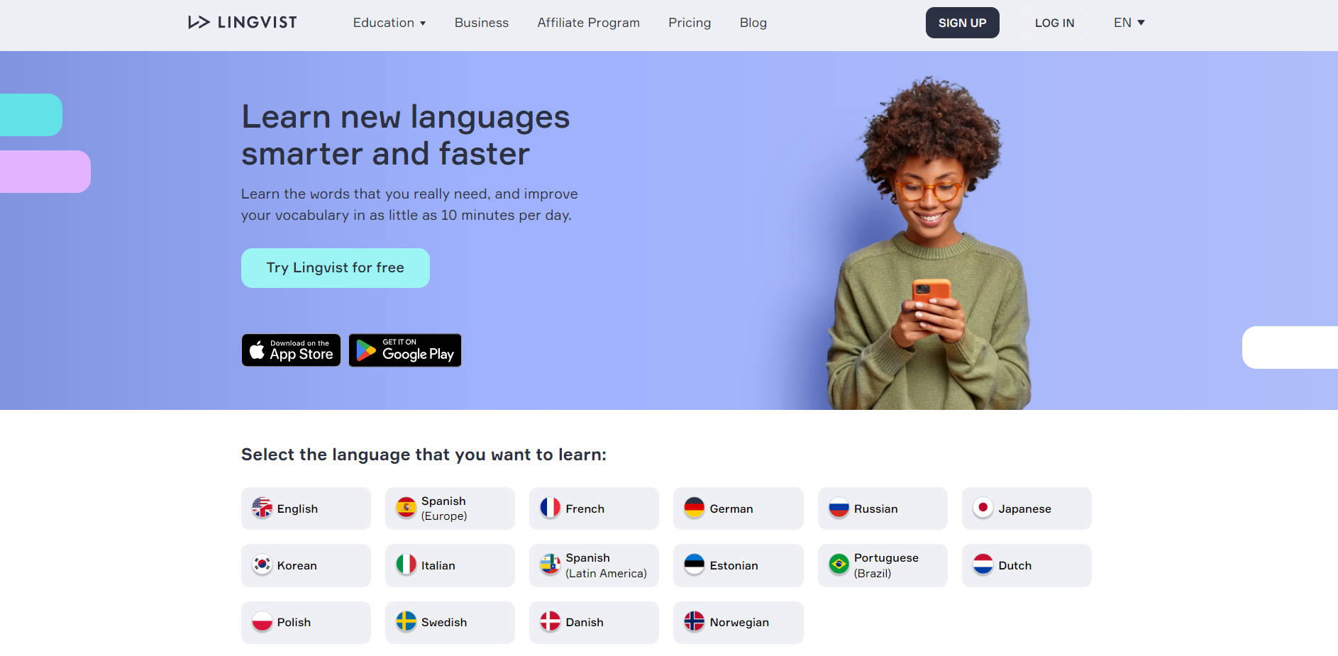 Lingvist gallery image