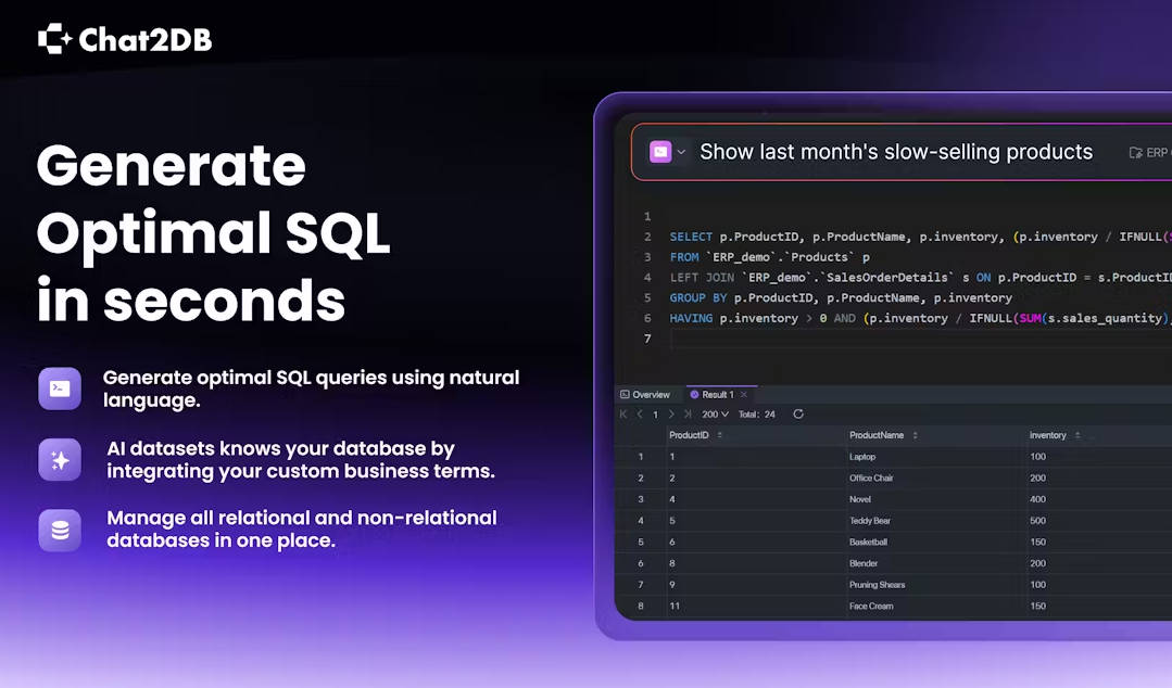 Chat2DB gallery image