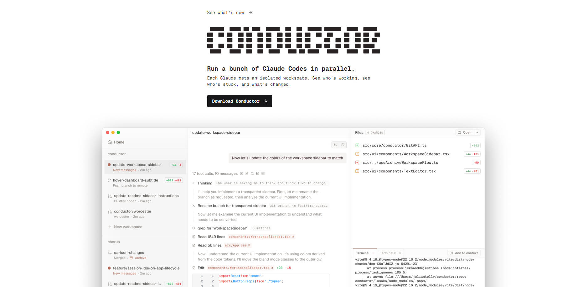 Conductor gallery image