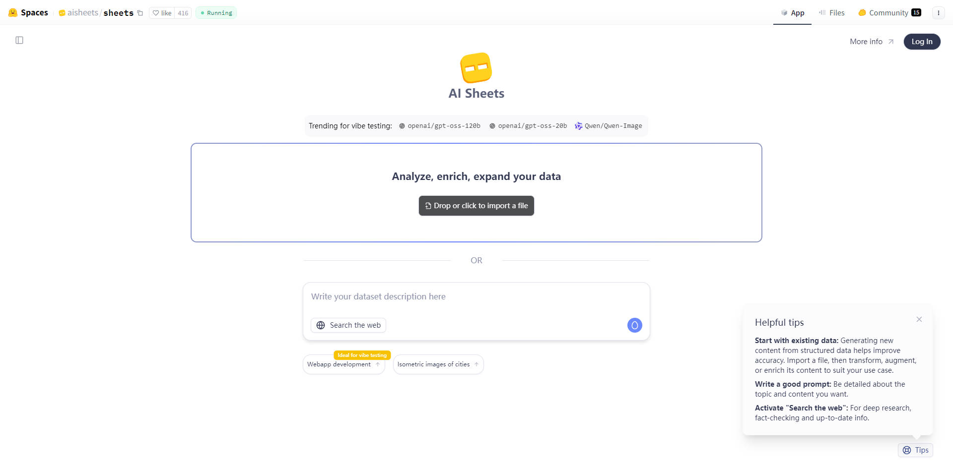 Aisheets gallery image