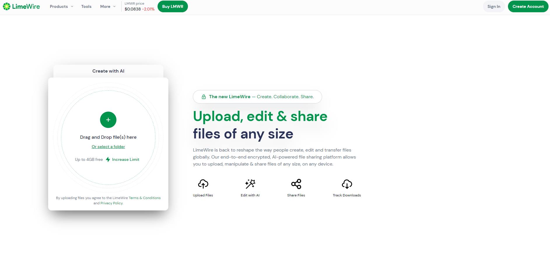 Limewire AI Studio gallery image