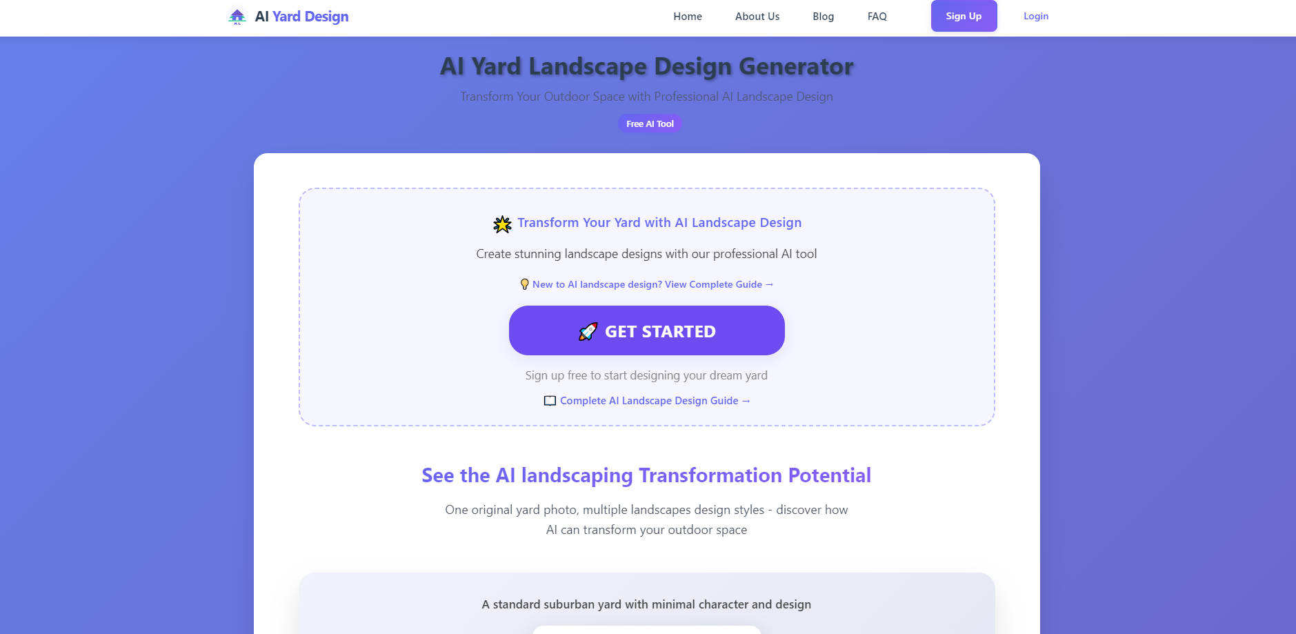 AI Yard Design gallery image