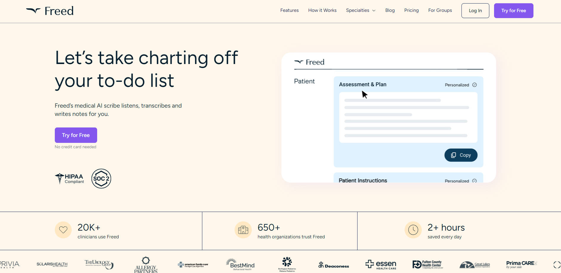 Freed AI gallery image