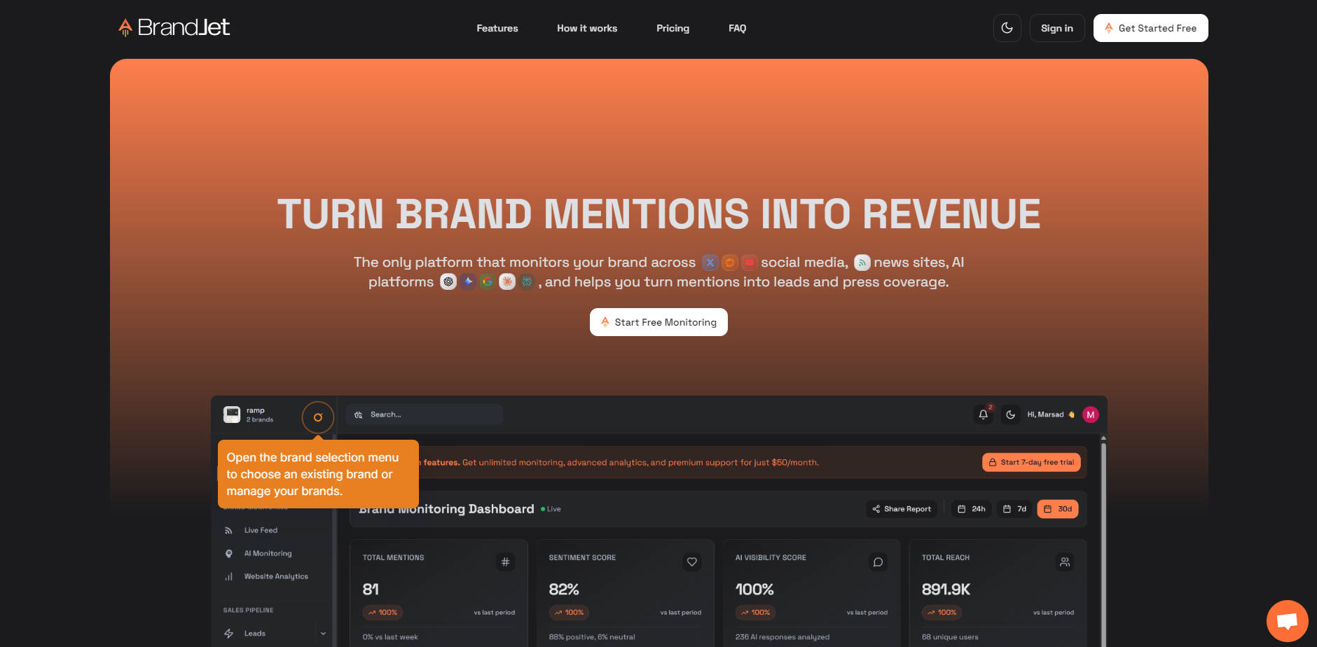 BrandJet AI gallery image