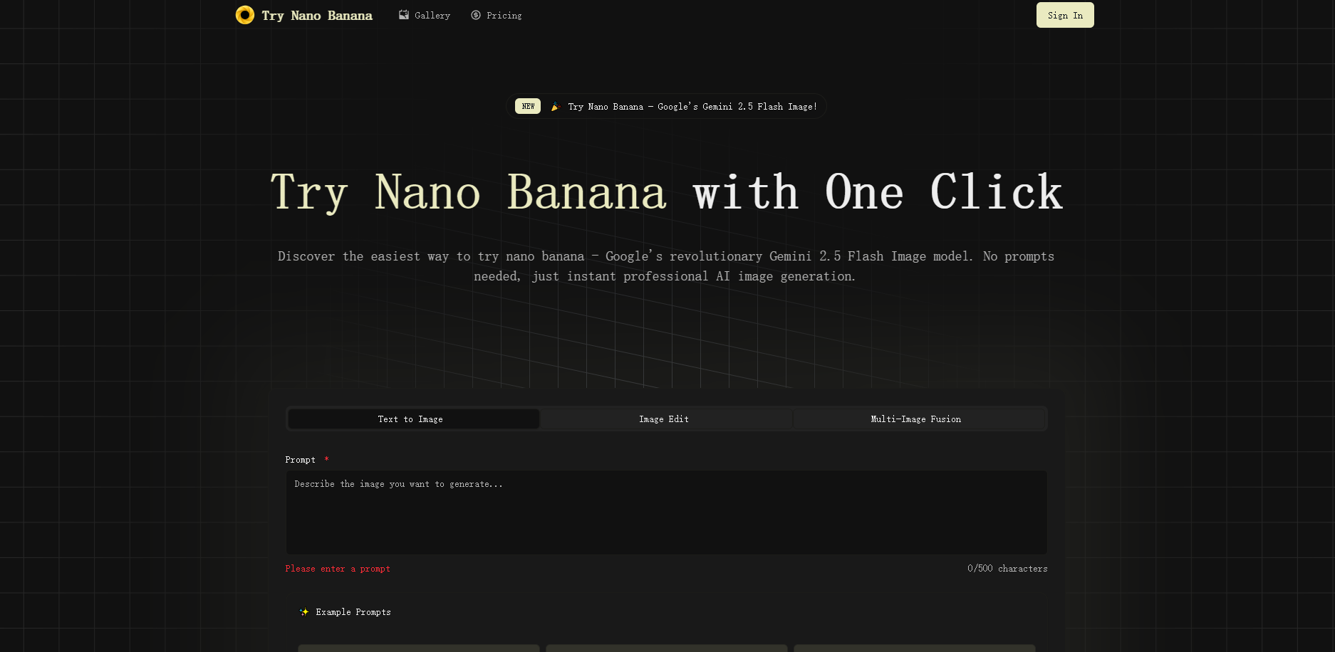 Try Nano Banana gallery image