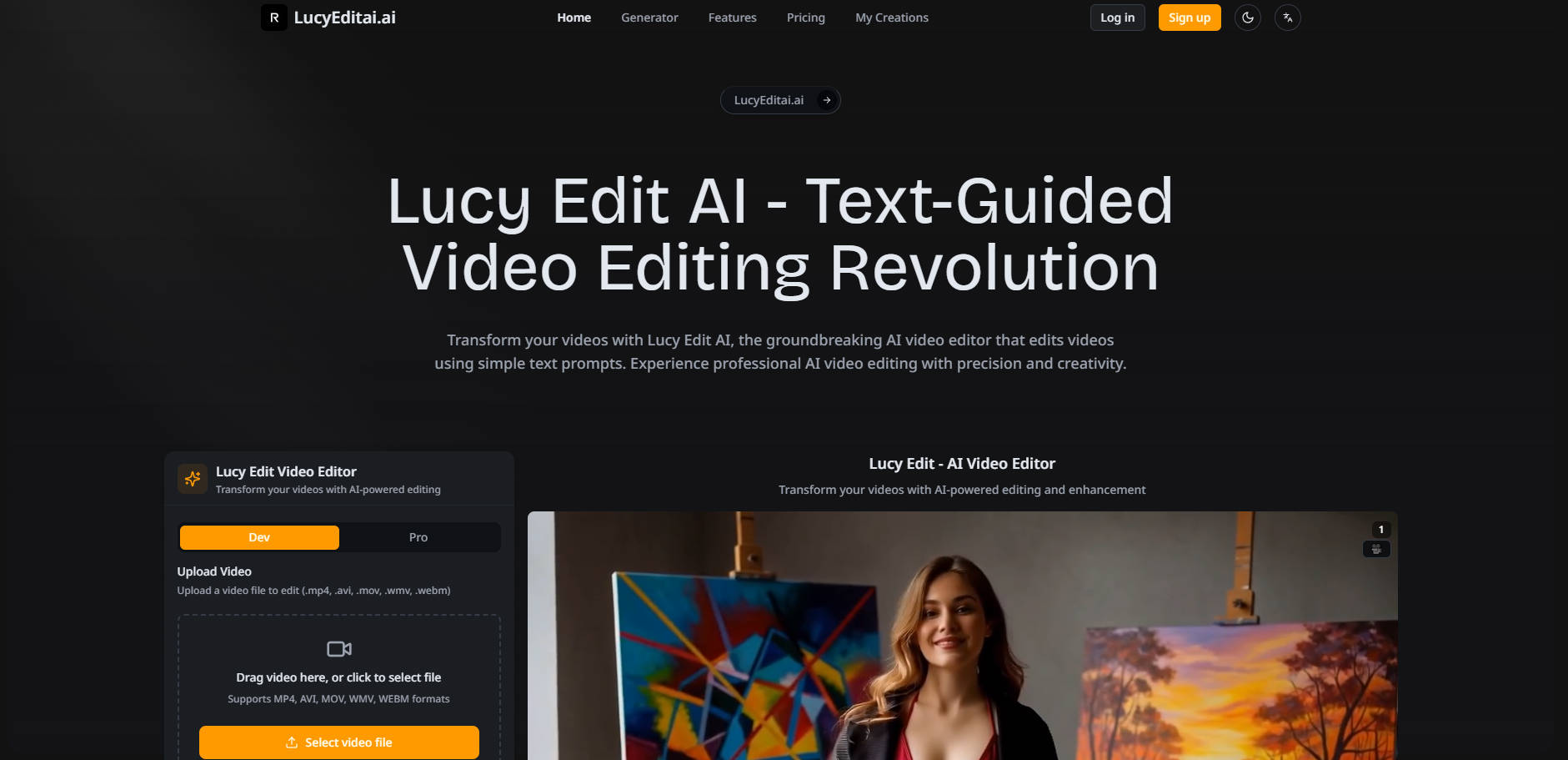 Lucy Edit AI gallery image