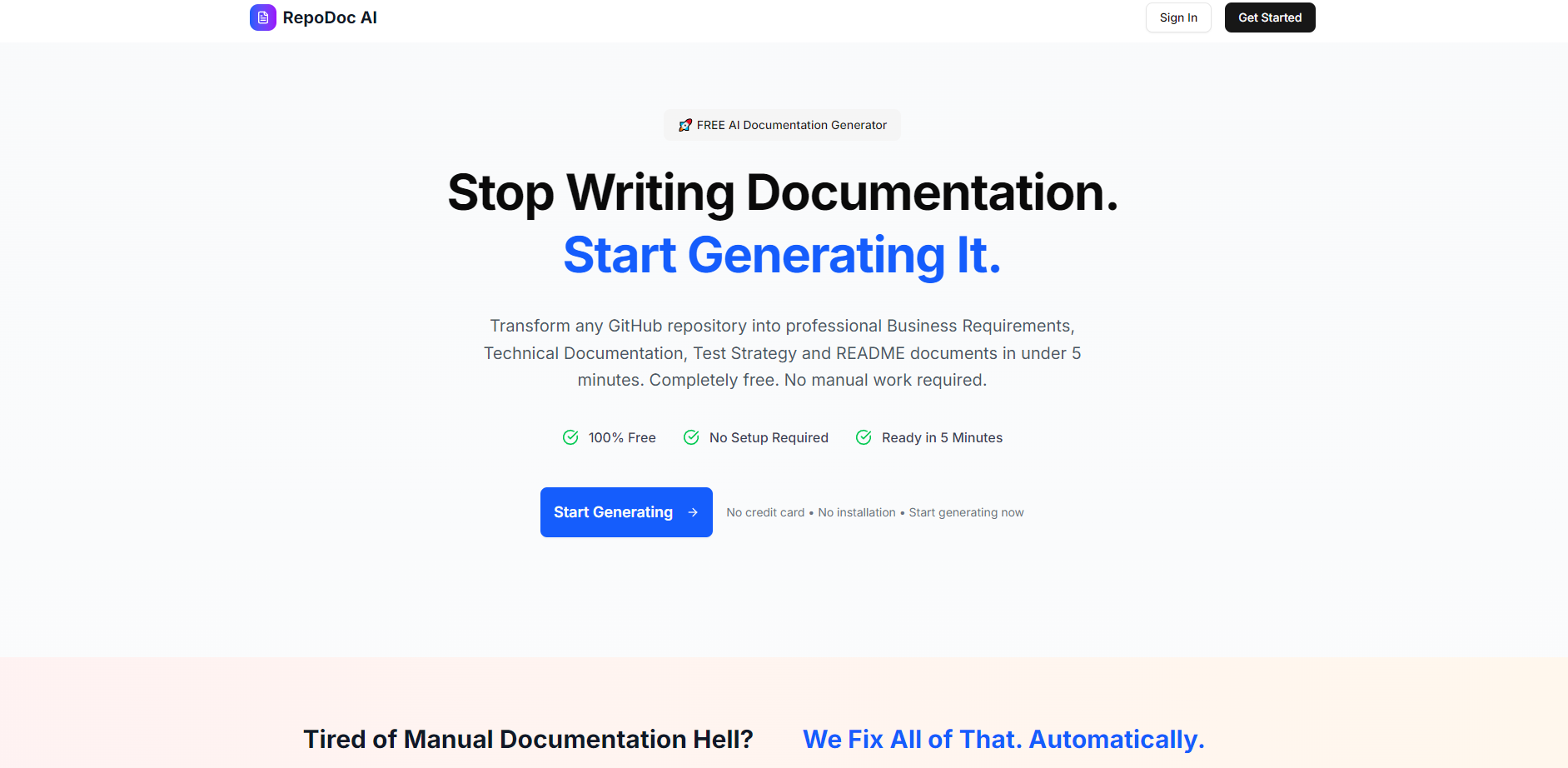 RepoDoc AI gallery image