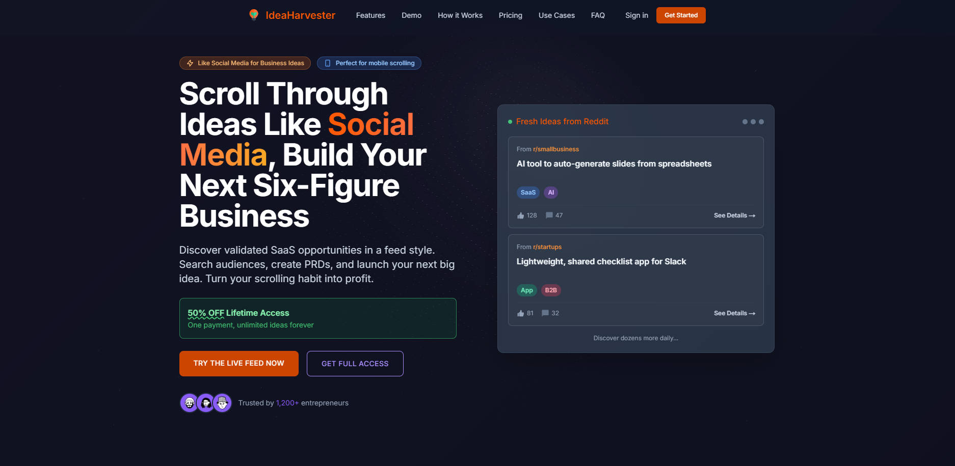 IdeaHarvester gallery image