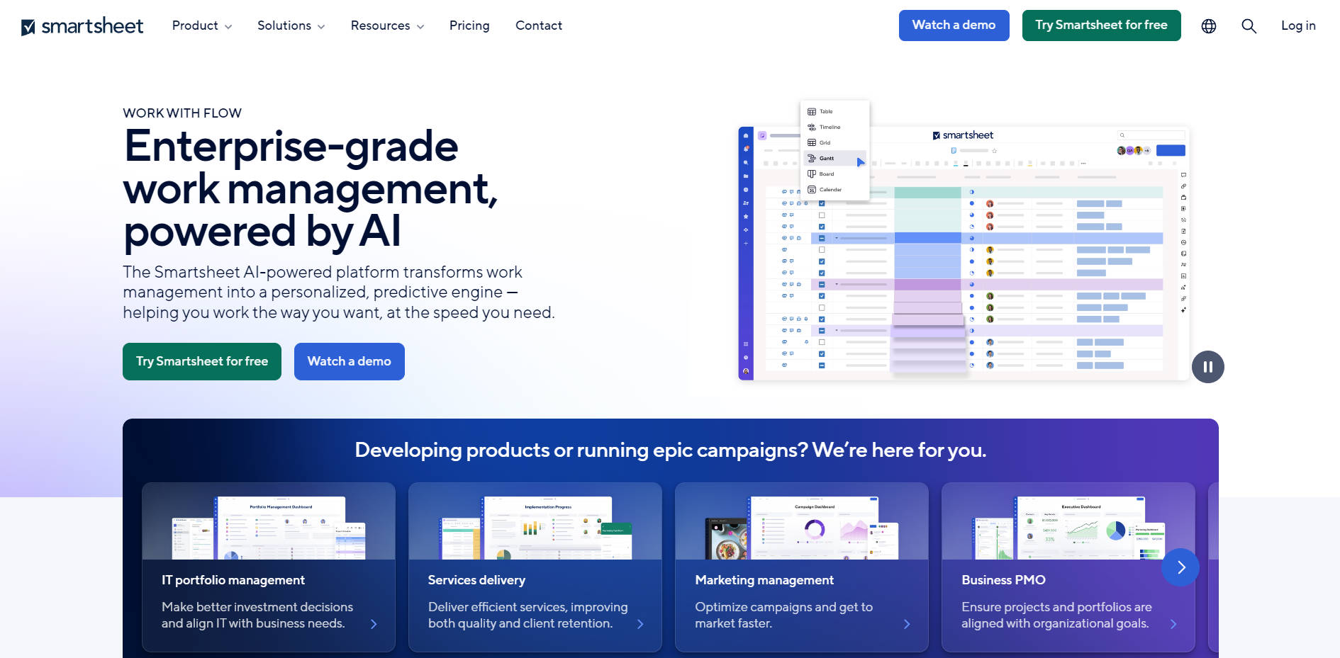 Smartsheet  gallery image