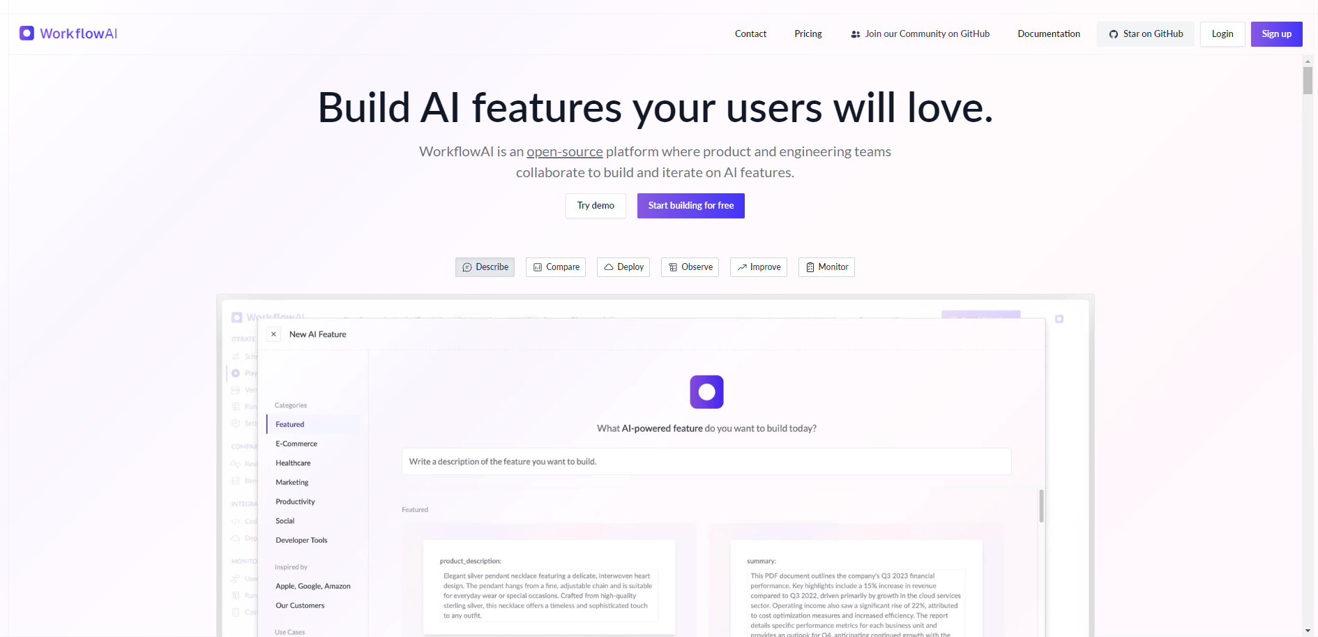 WorkflowAI gallery image