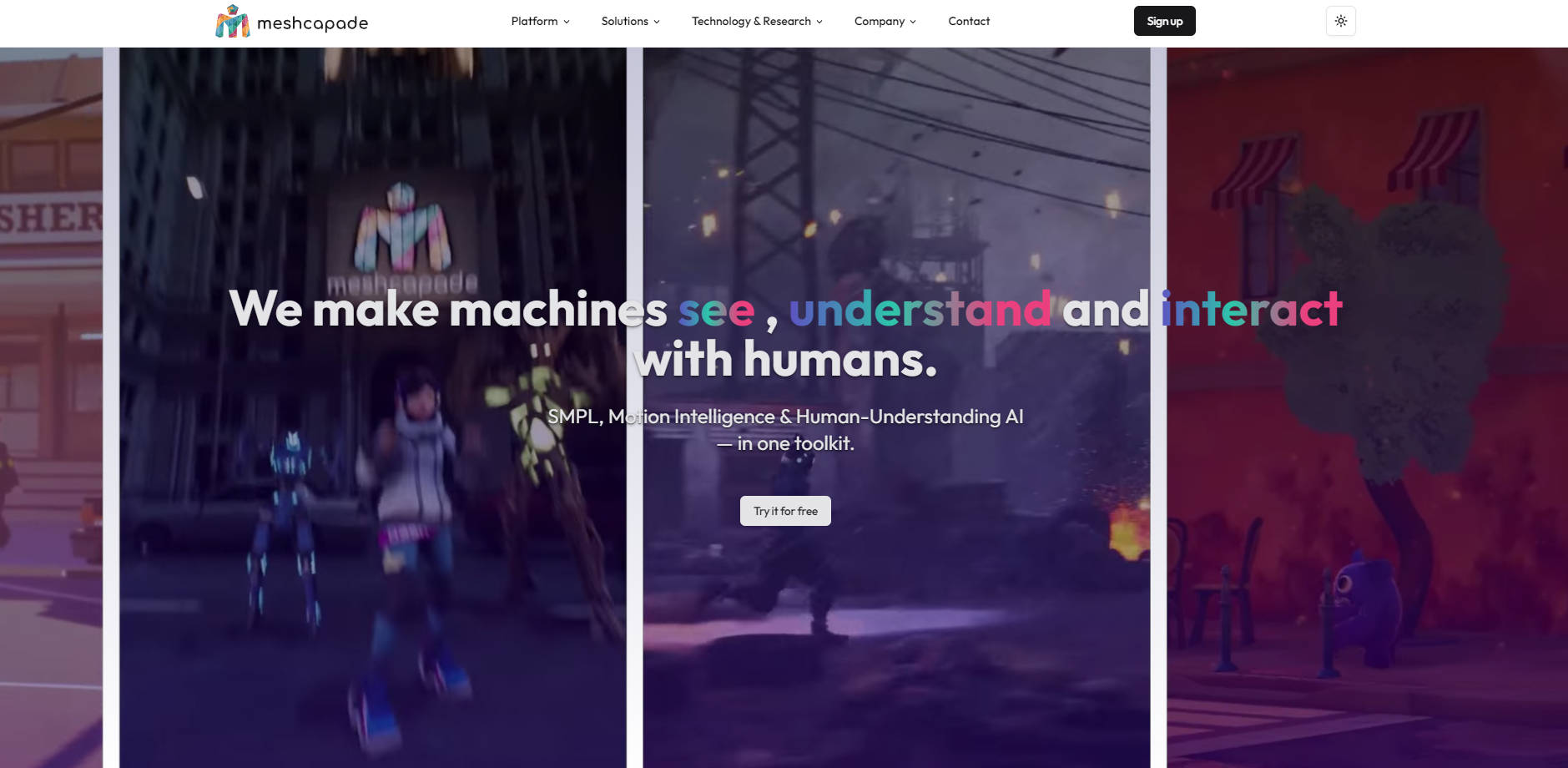 Meshcapade gallery image