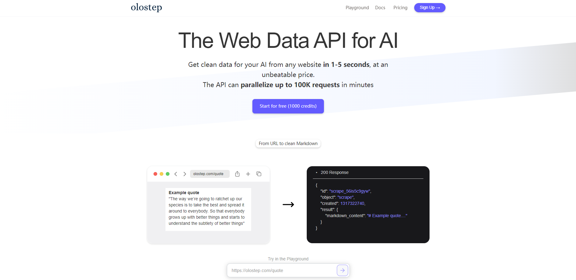 Olostep gallery image