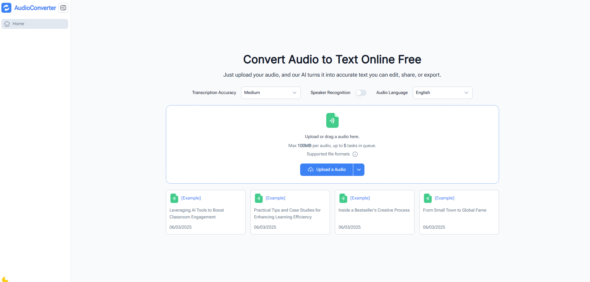 Audio Converter AI gallery image