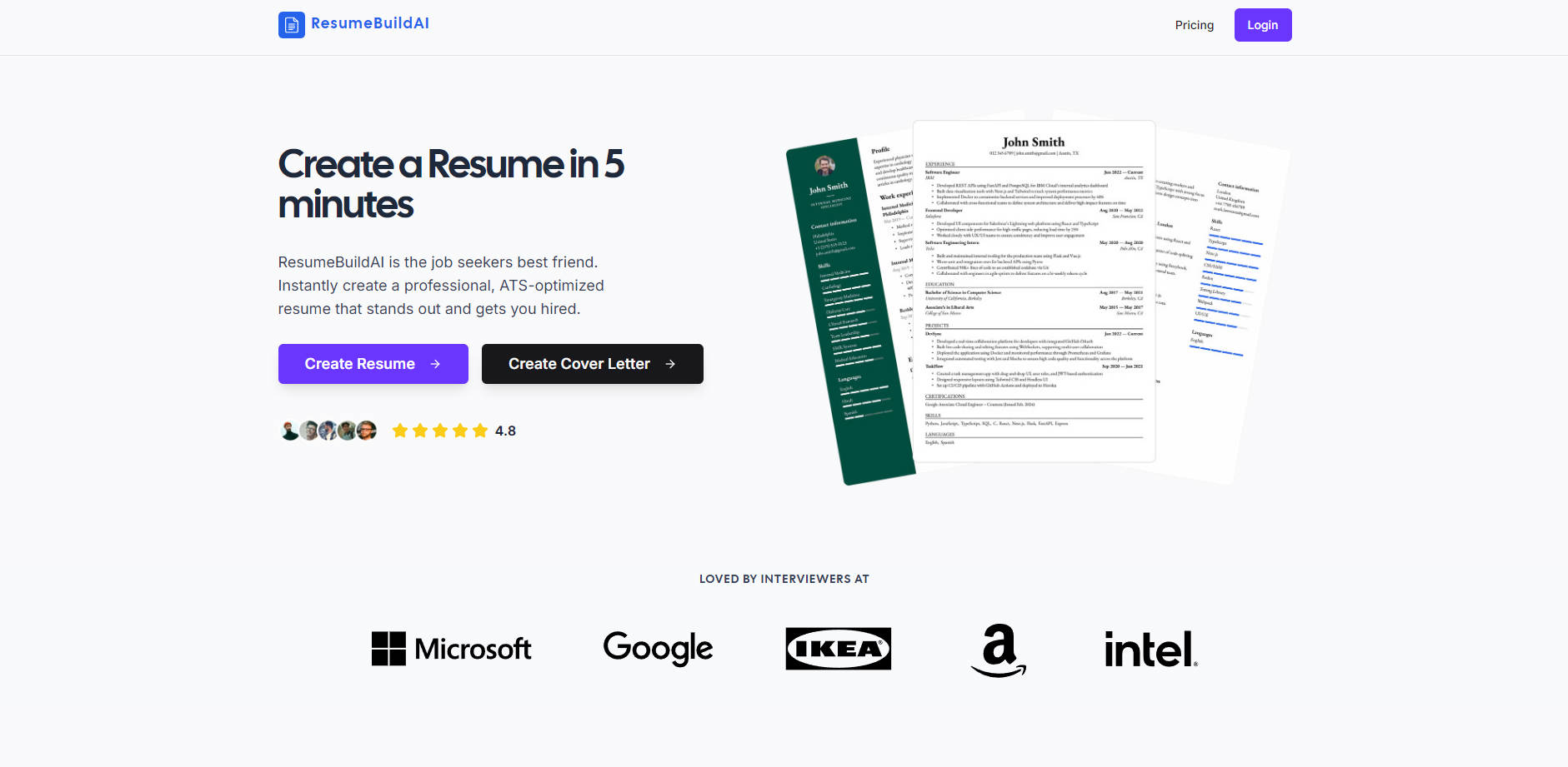 ResumeBuildAI  gallery image