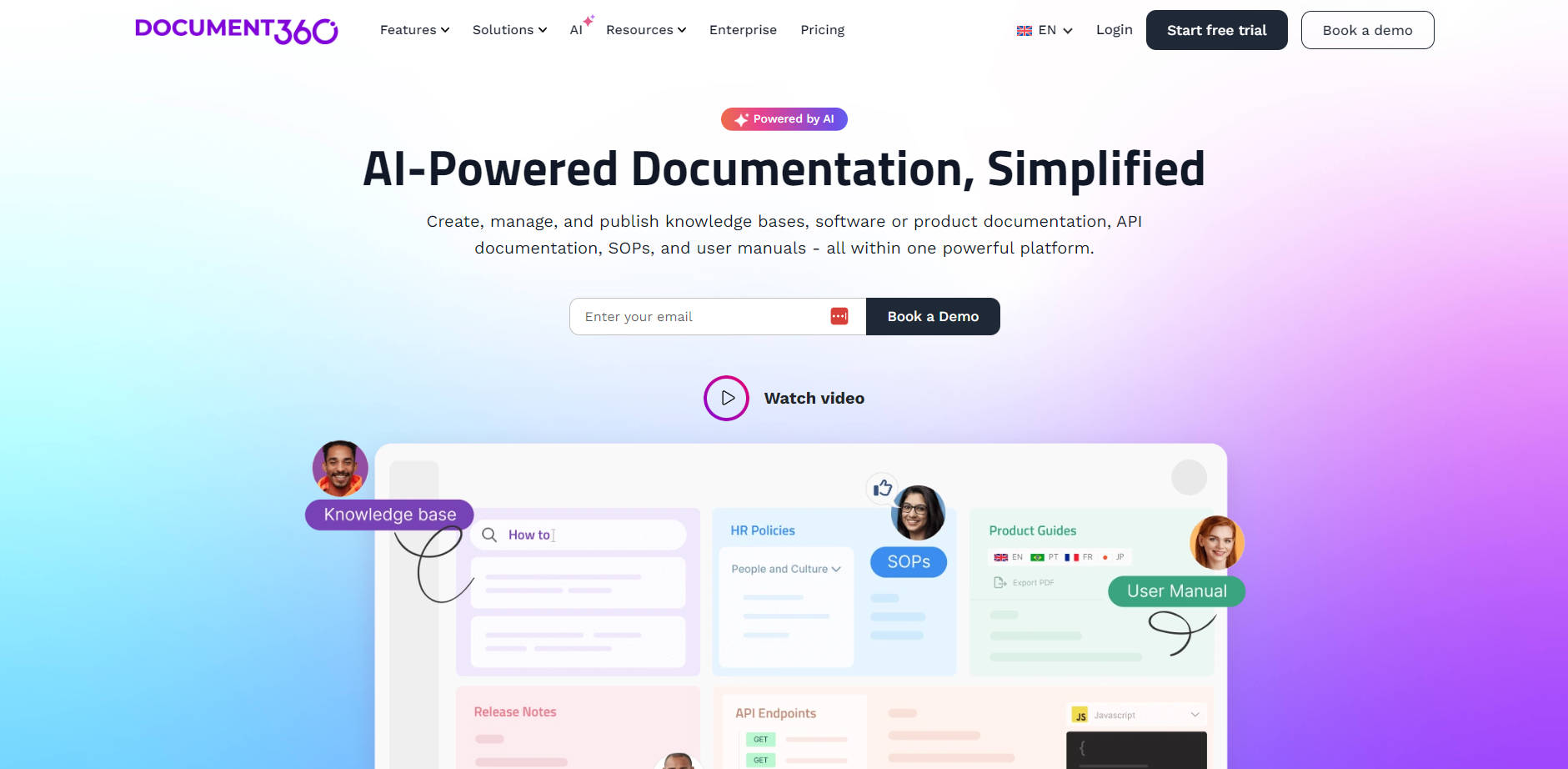 Document360 gallery image