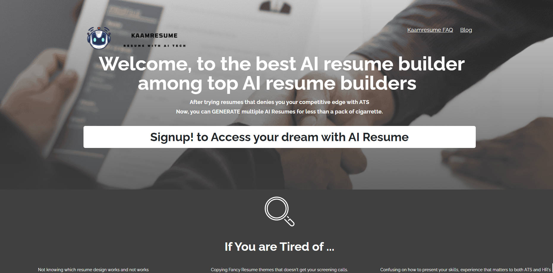 Kaamresume gallery image