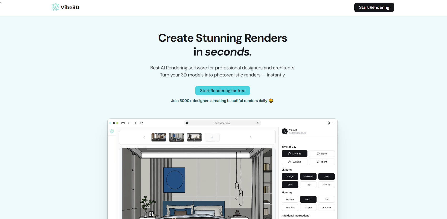 Vibe3D gallery image