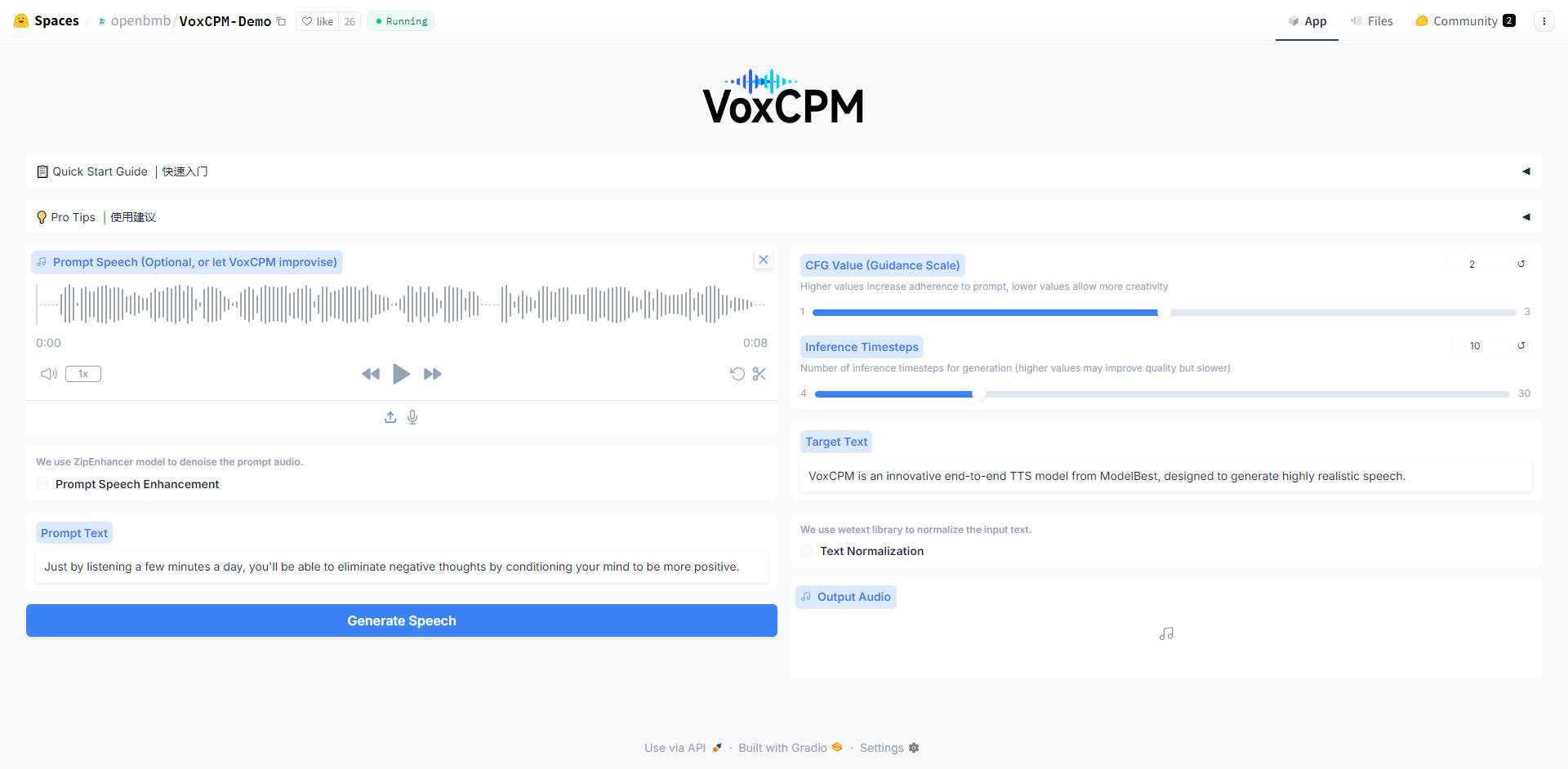 VoxCPM  gallery image