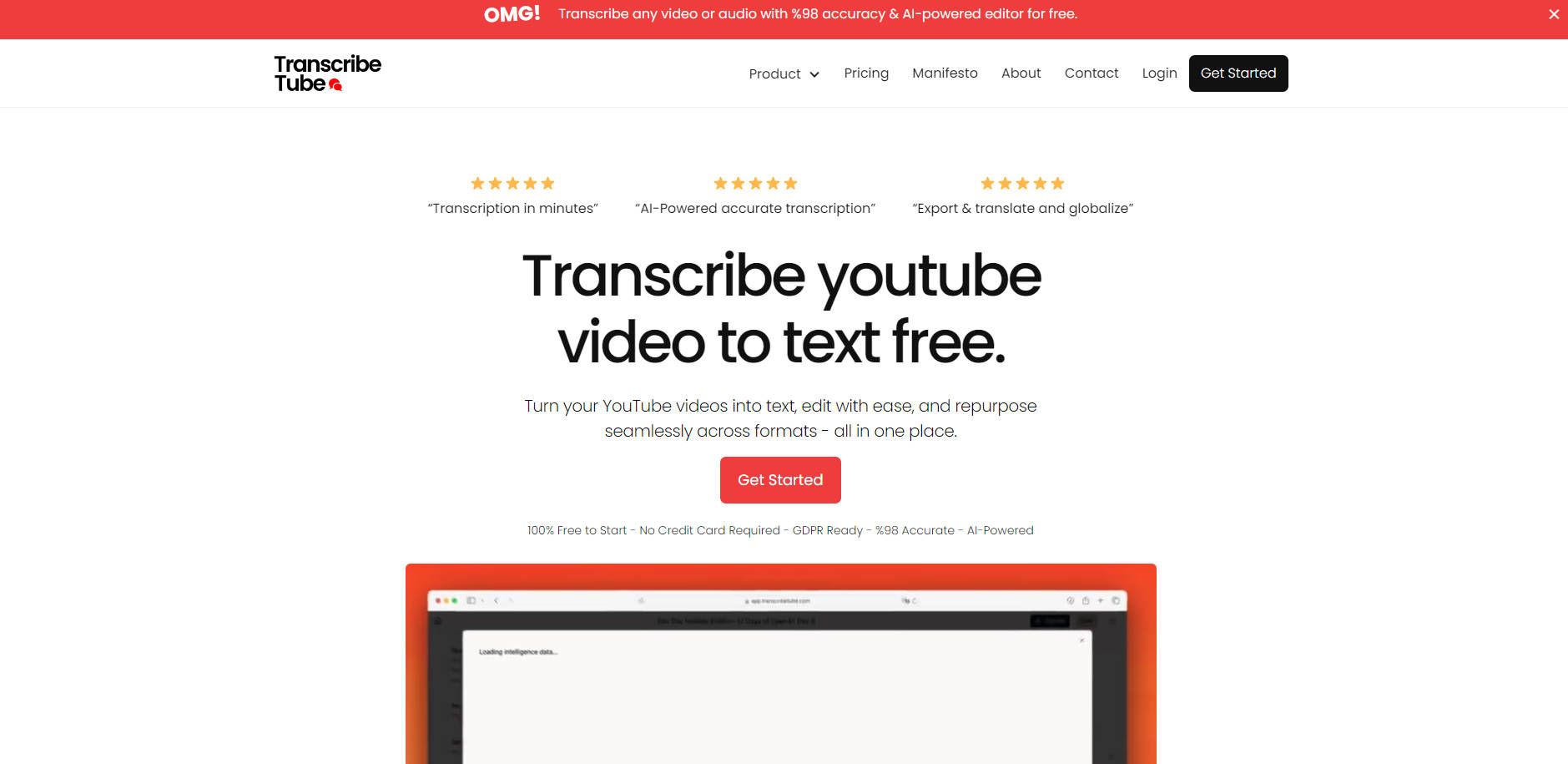 TranscribeTube gallery image