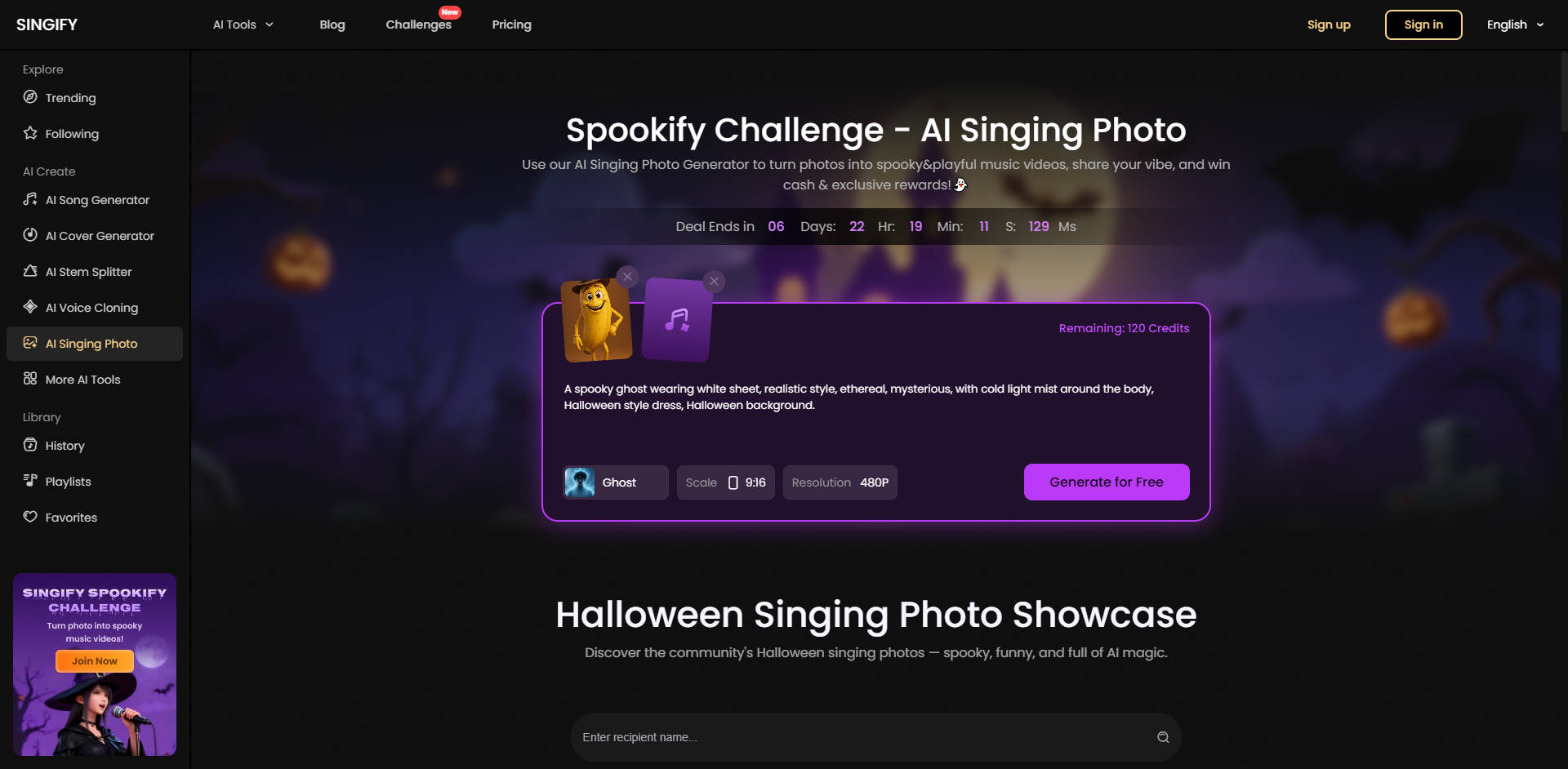 Singify AI Singing Photo gallery image
