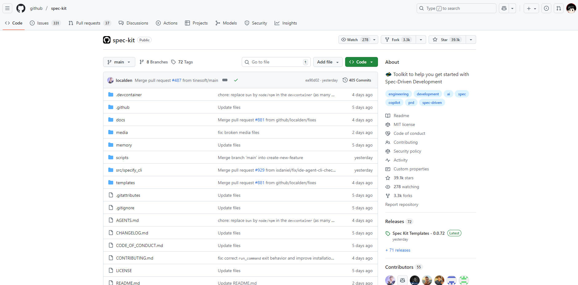 Spec Kit gallery image