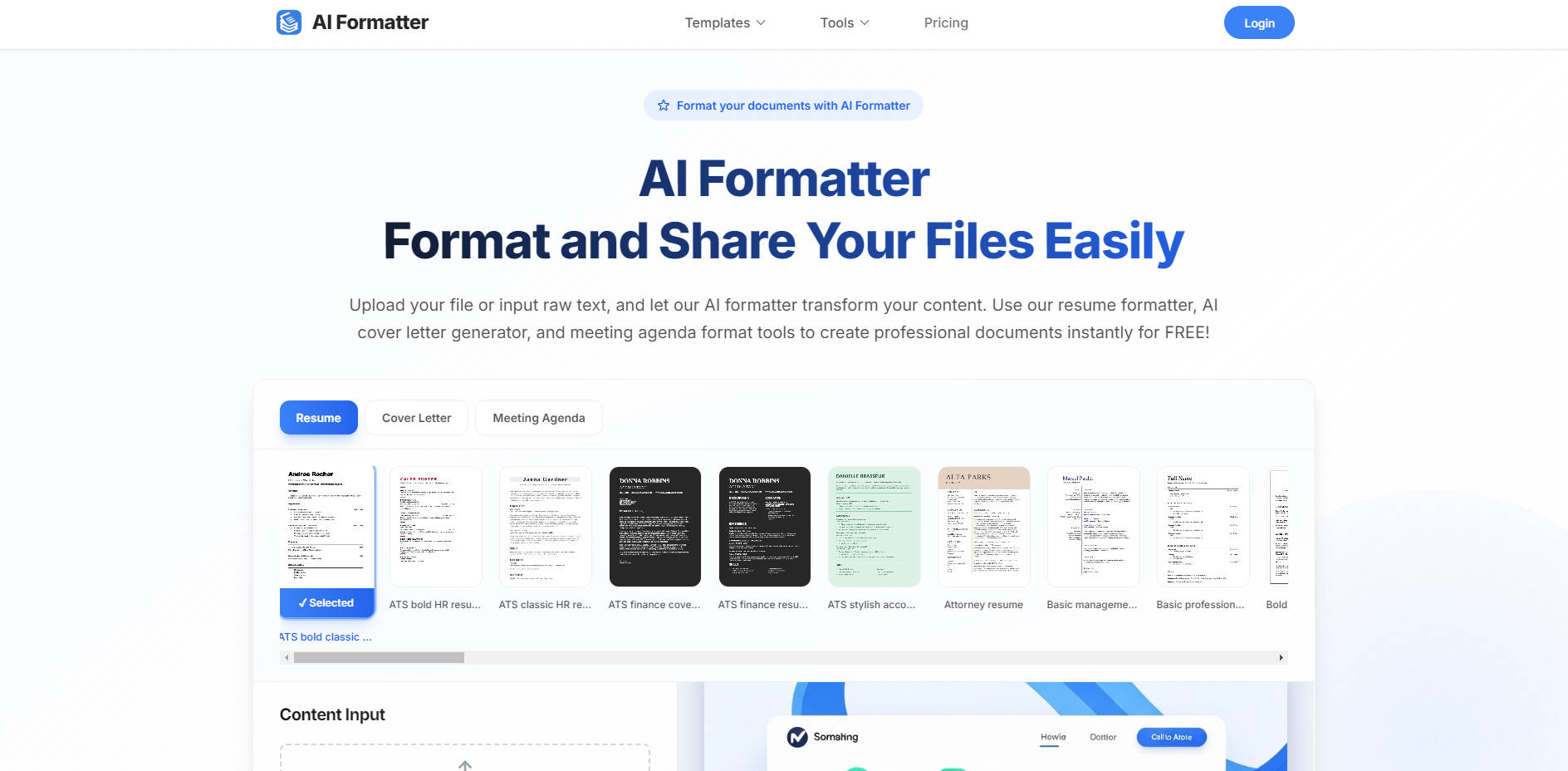 AI Formatter gallery image