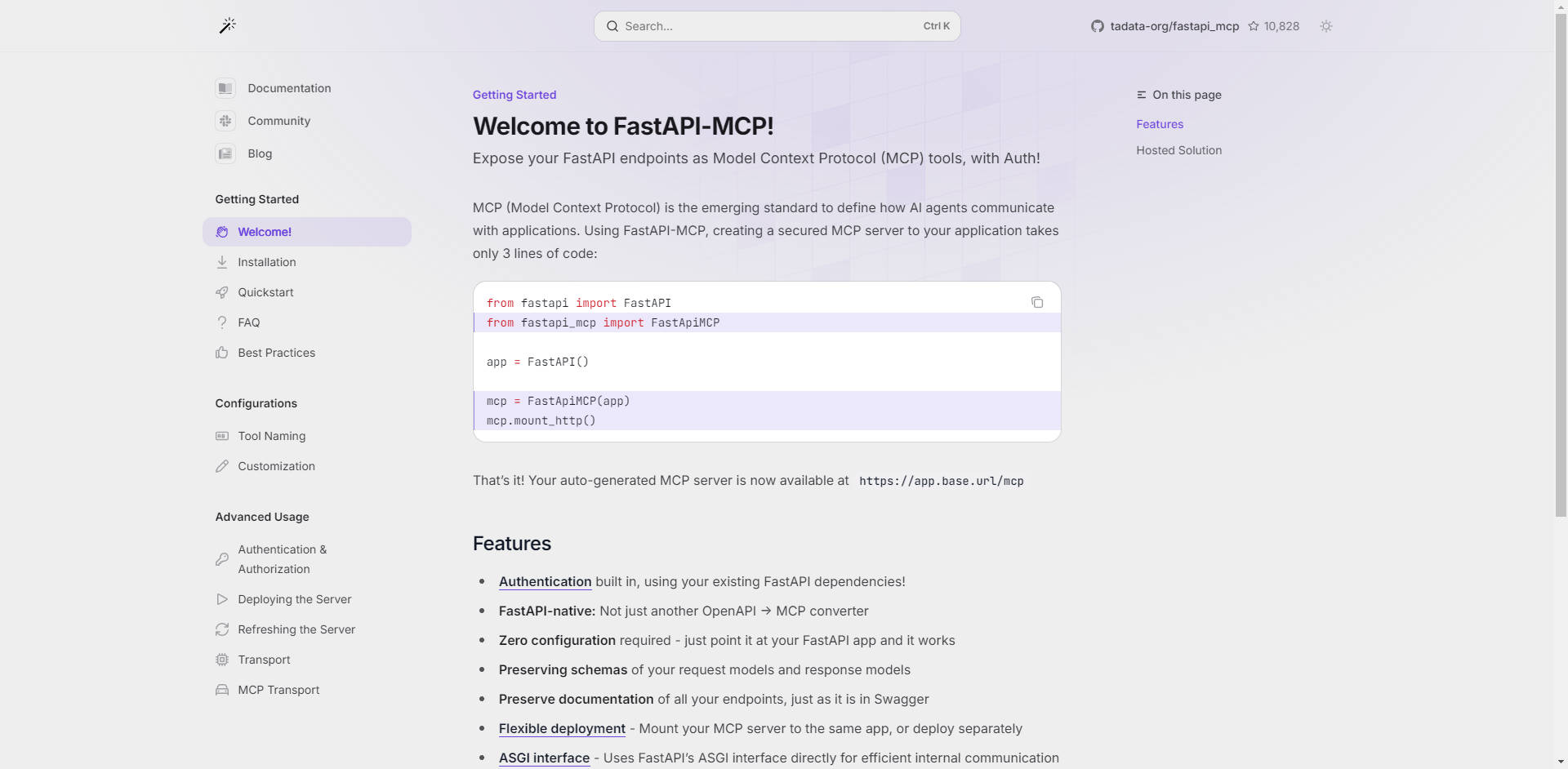 FastAPI-MCP gallery image