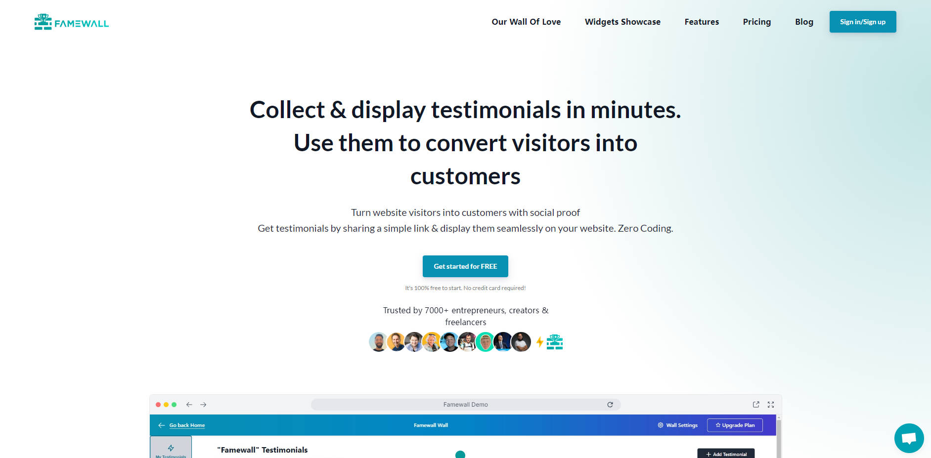 Famewall gallery image