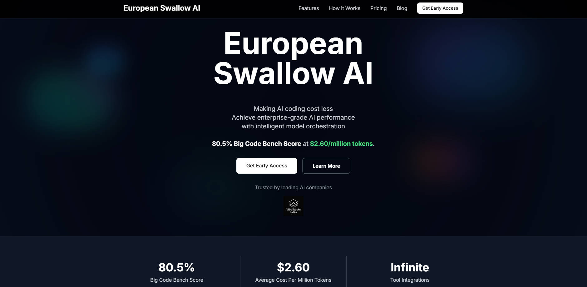 European Swallow AI gallery image