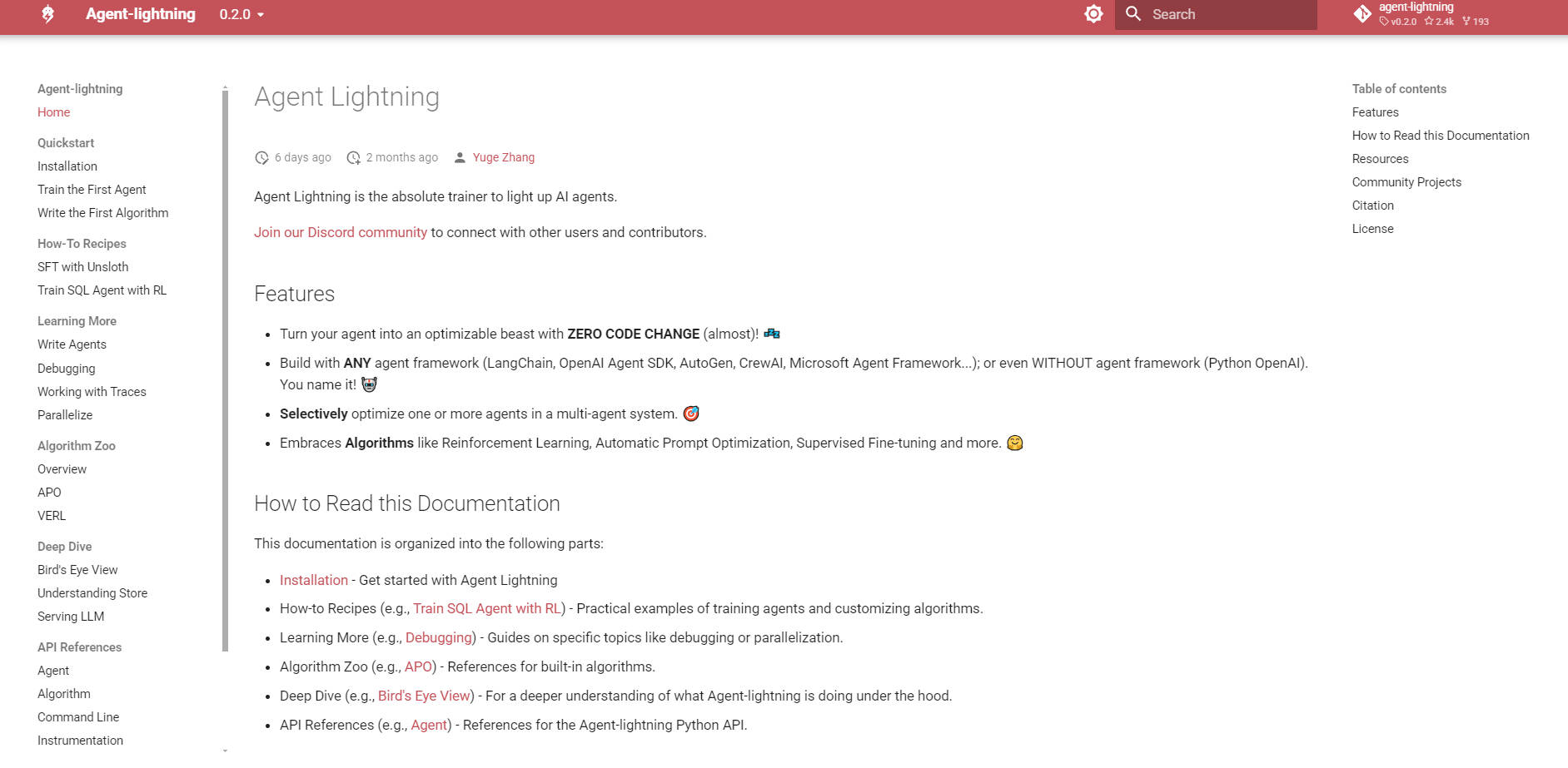 Agent Lightning gallery image