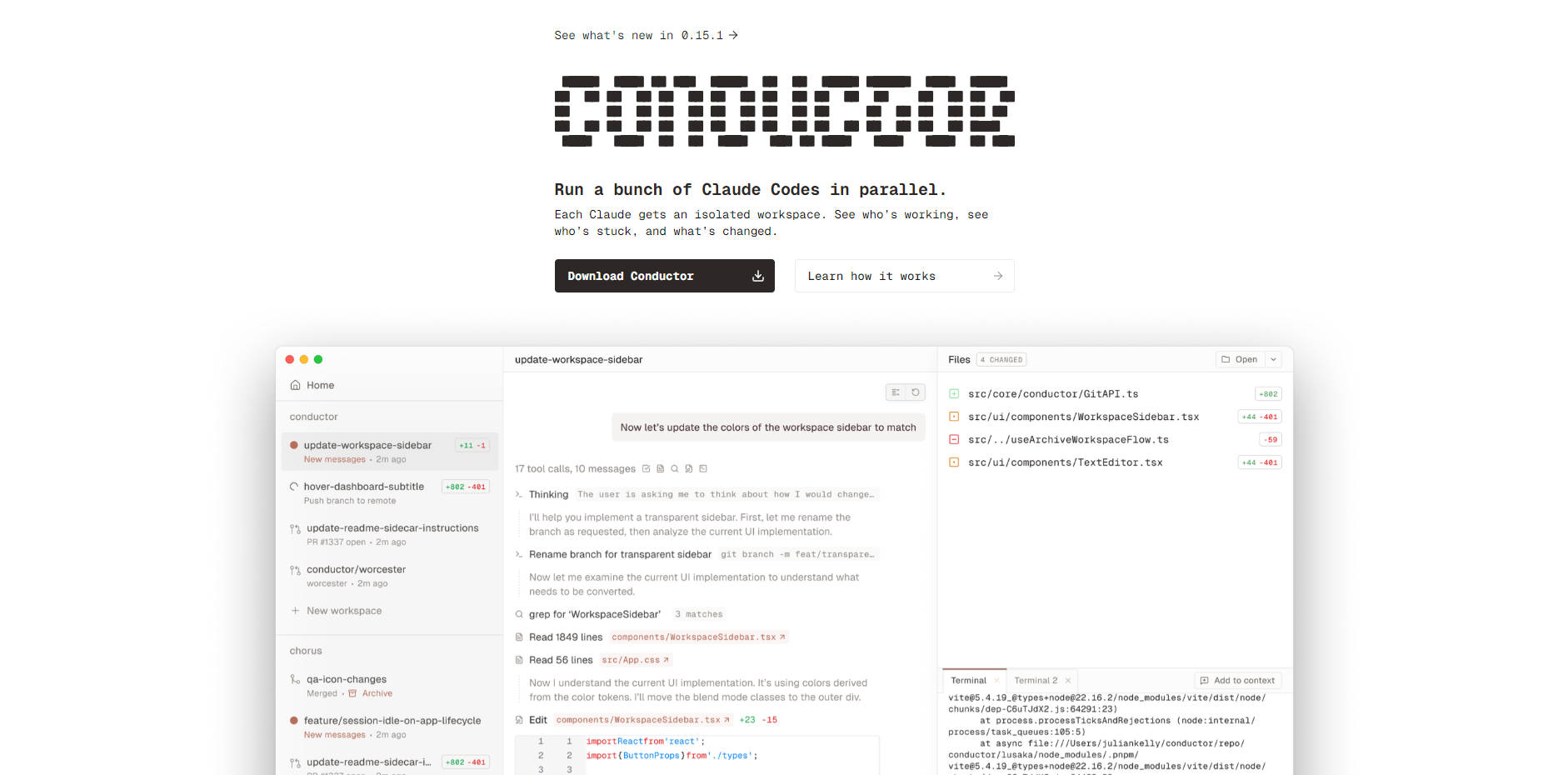 Conductor gallery image