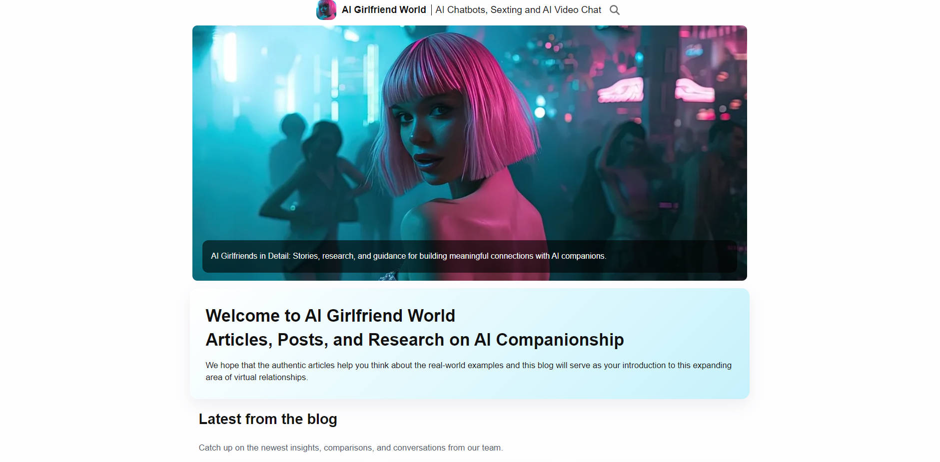 AI Girlfriend World gallery image