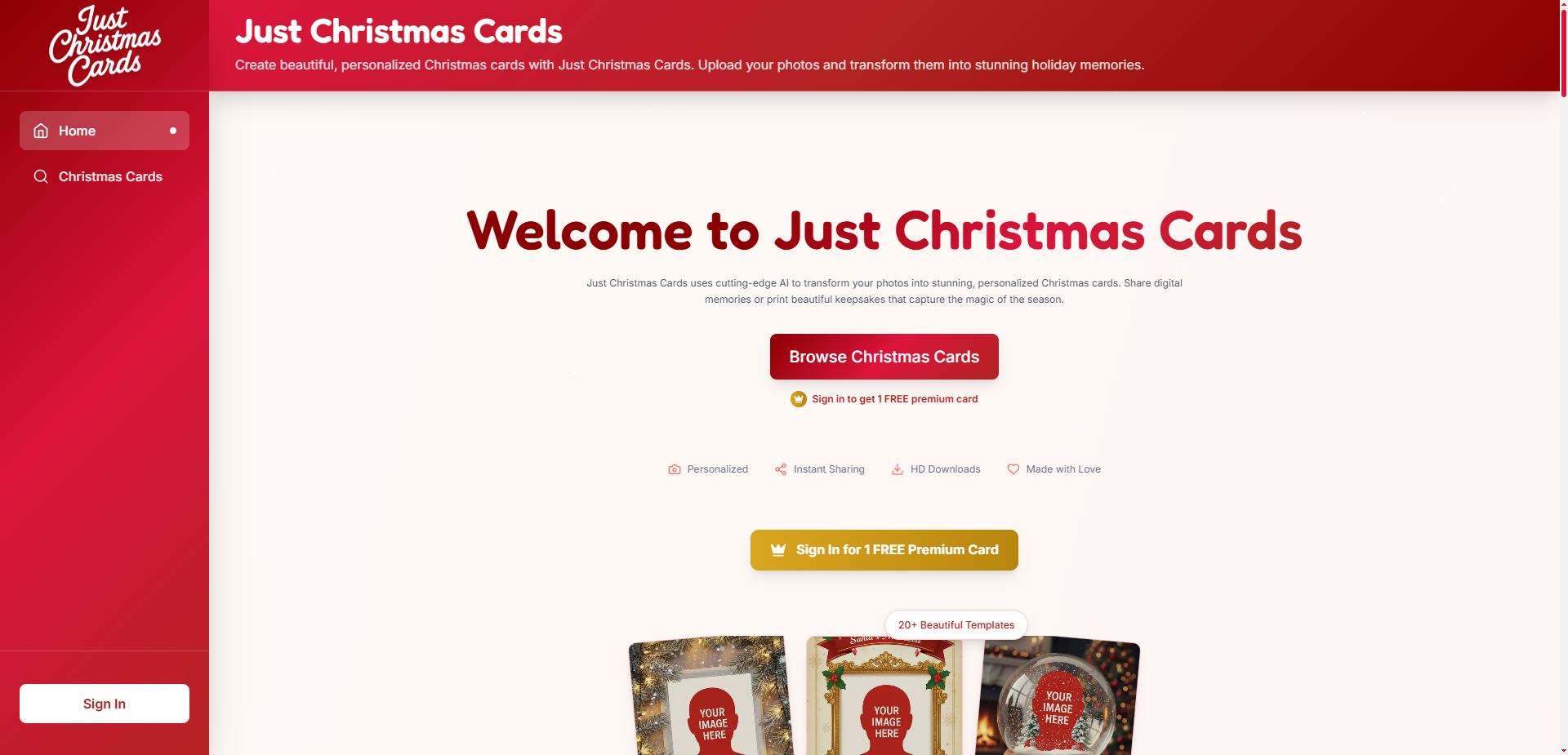 Just Christmas Cards gallery image