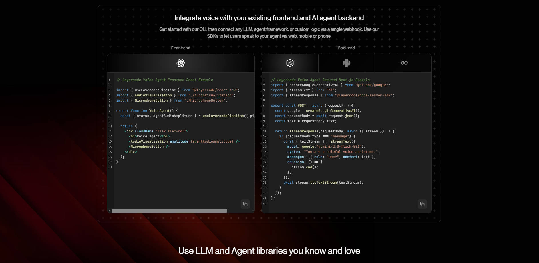 Layercode gallery image
