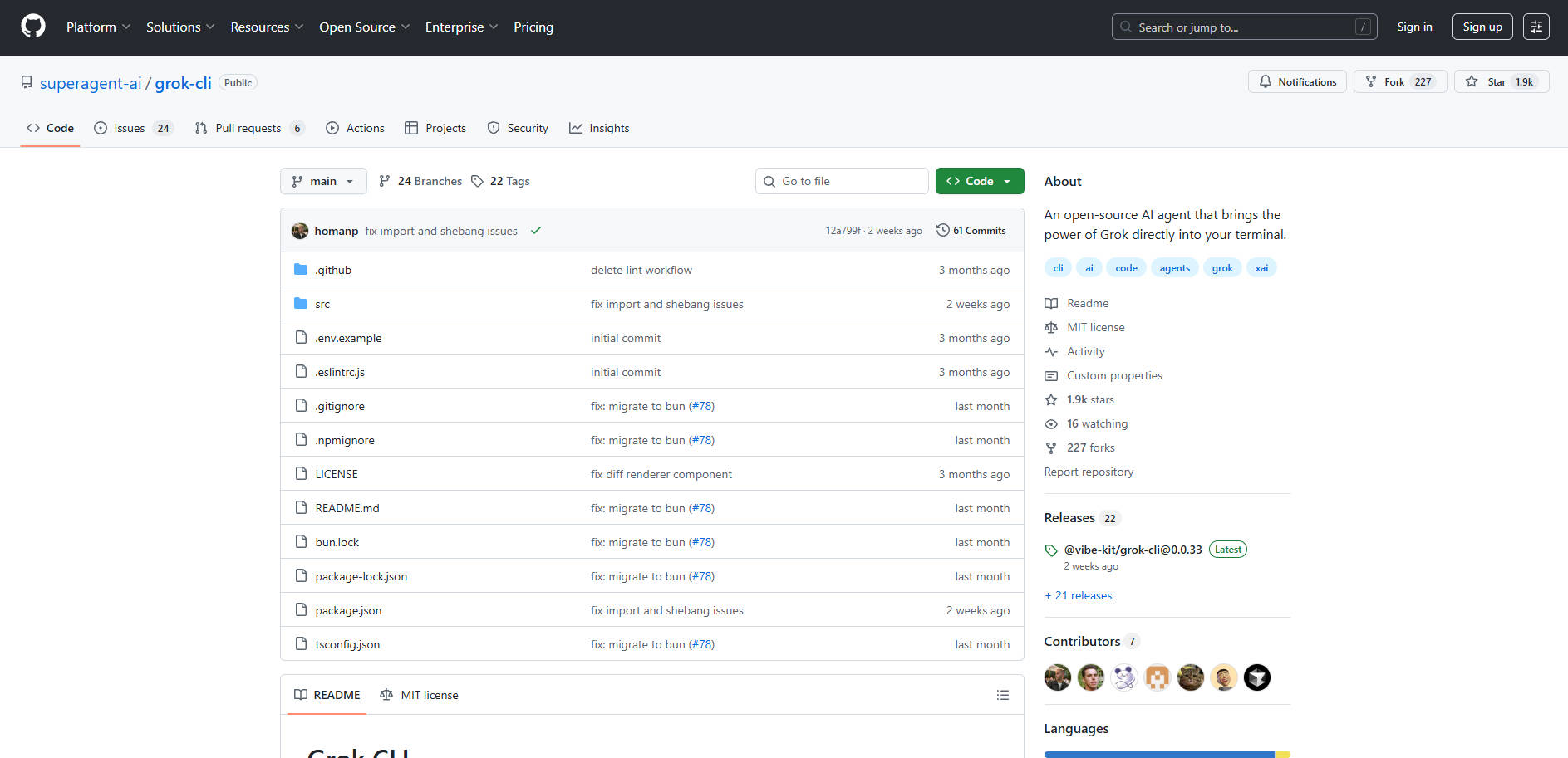 Grok CLI gallery image