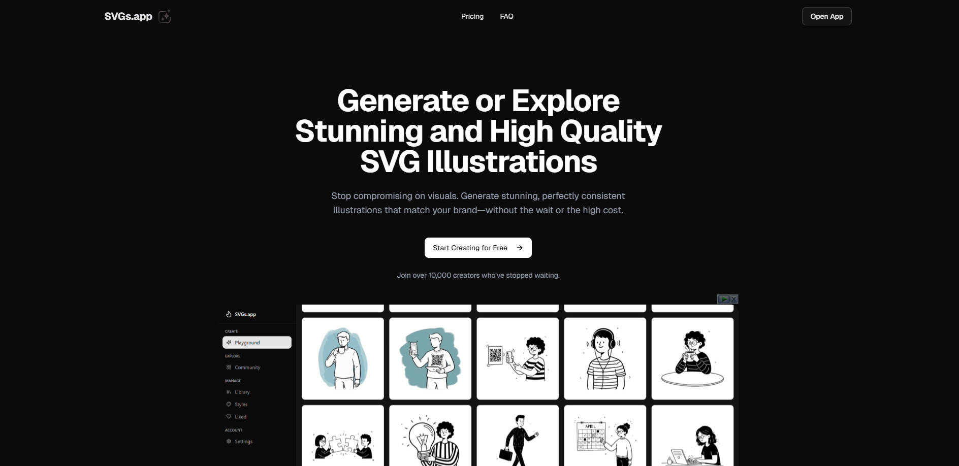 SVGs.app gallery image