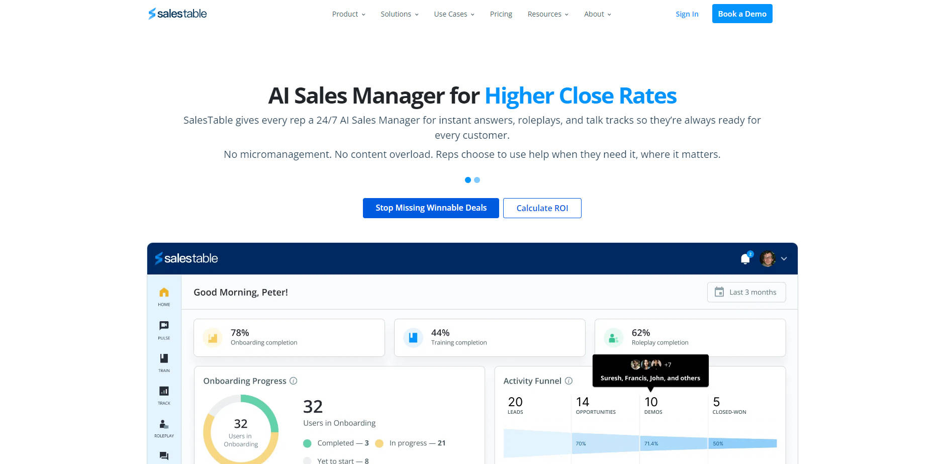 SalesTable gallery image