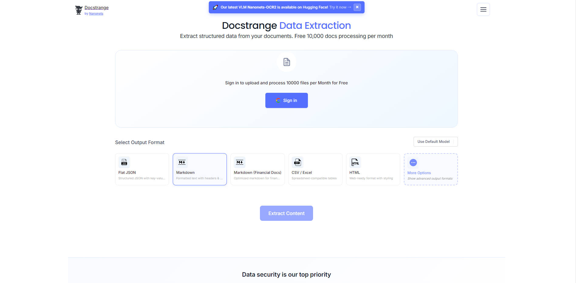 DocStrange gallery image