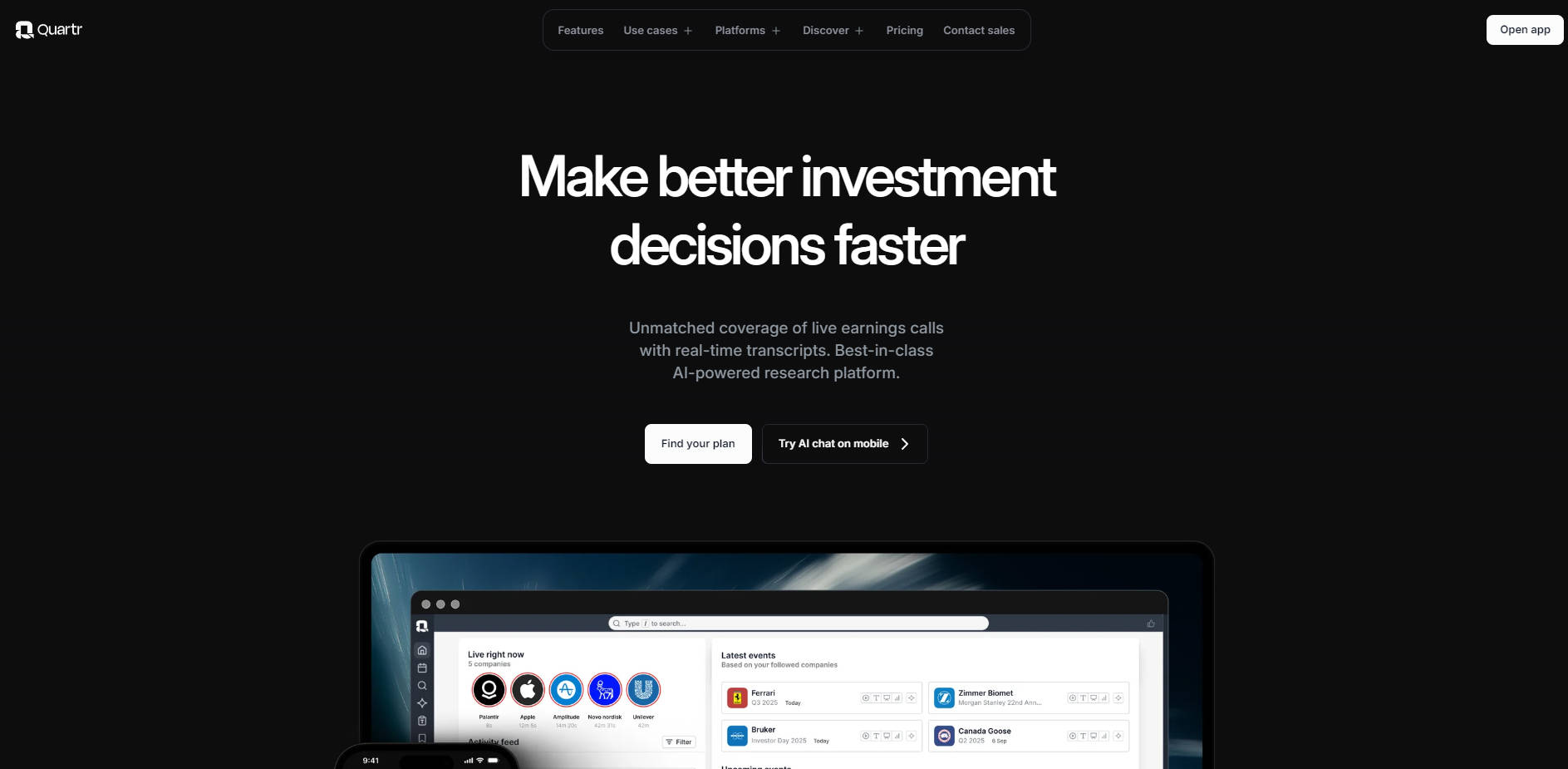 Quartr gallery image