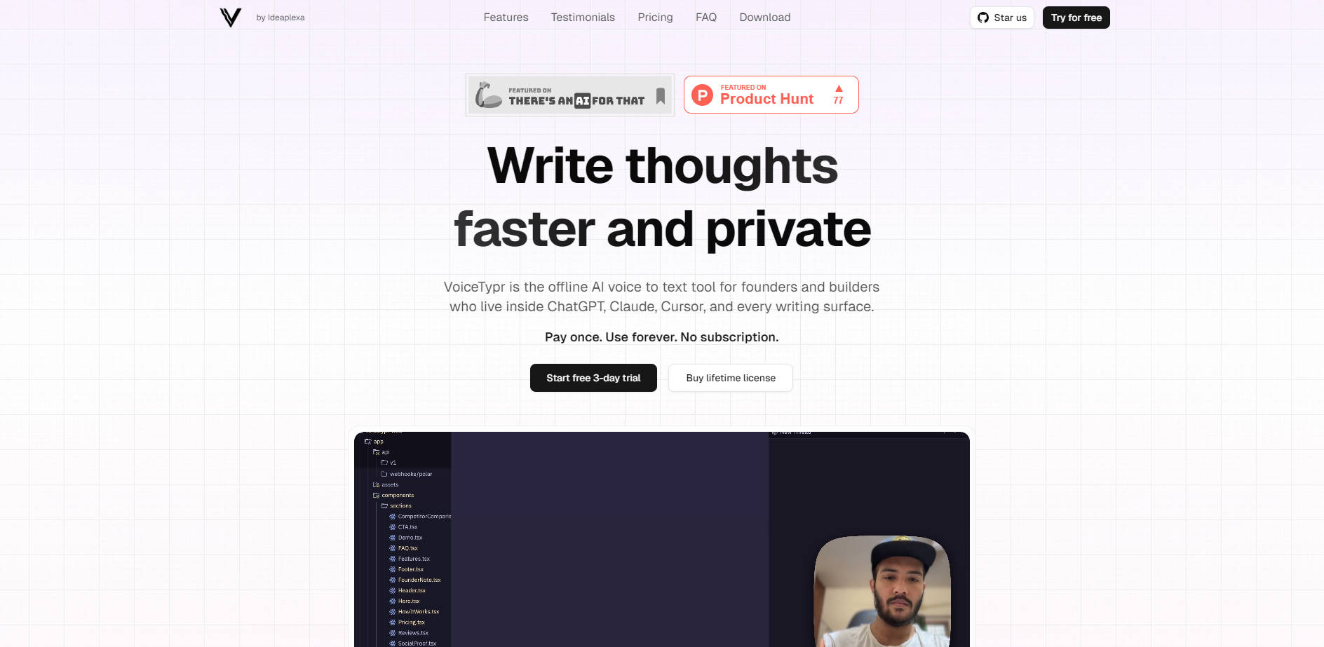 VoiceTypr gallery image