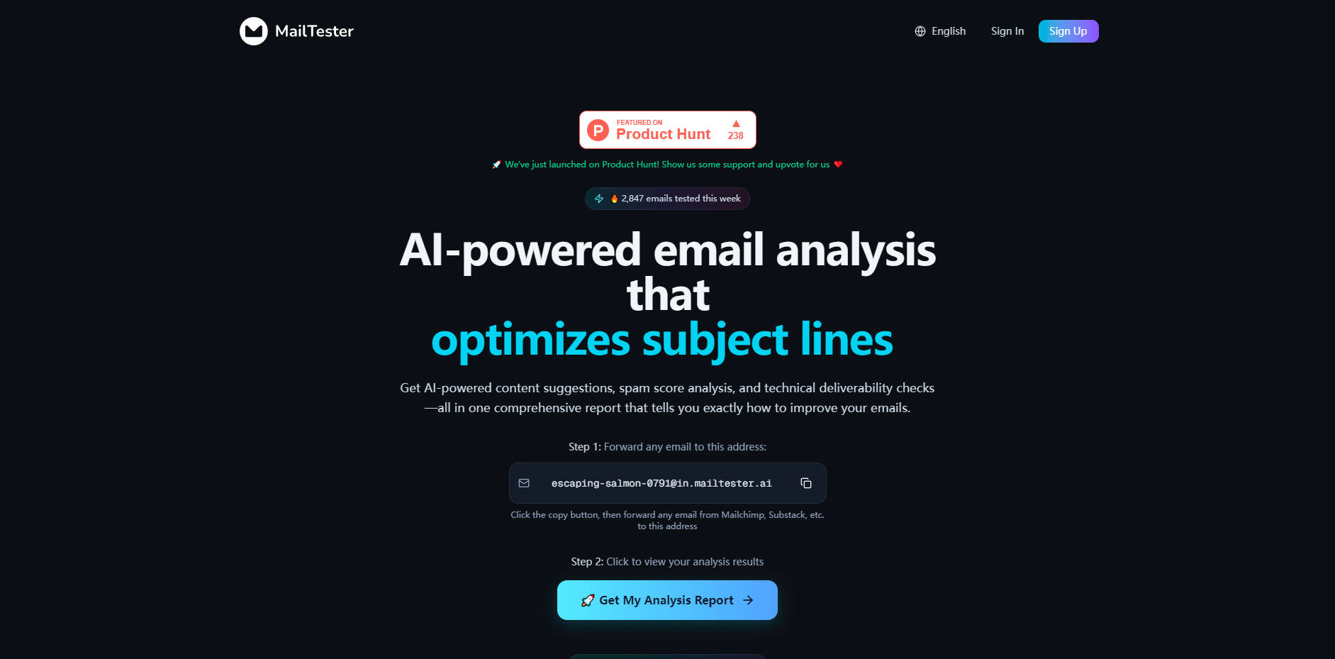 MailTester.AI gallery image