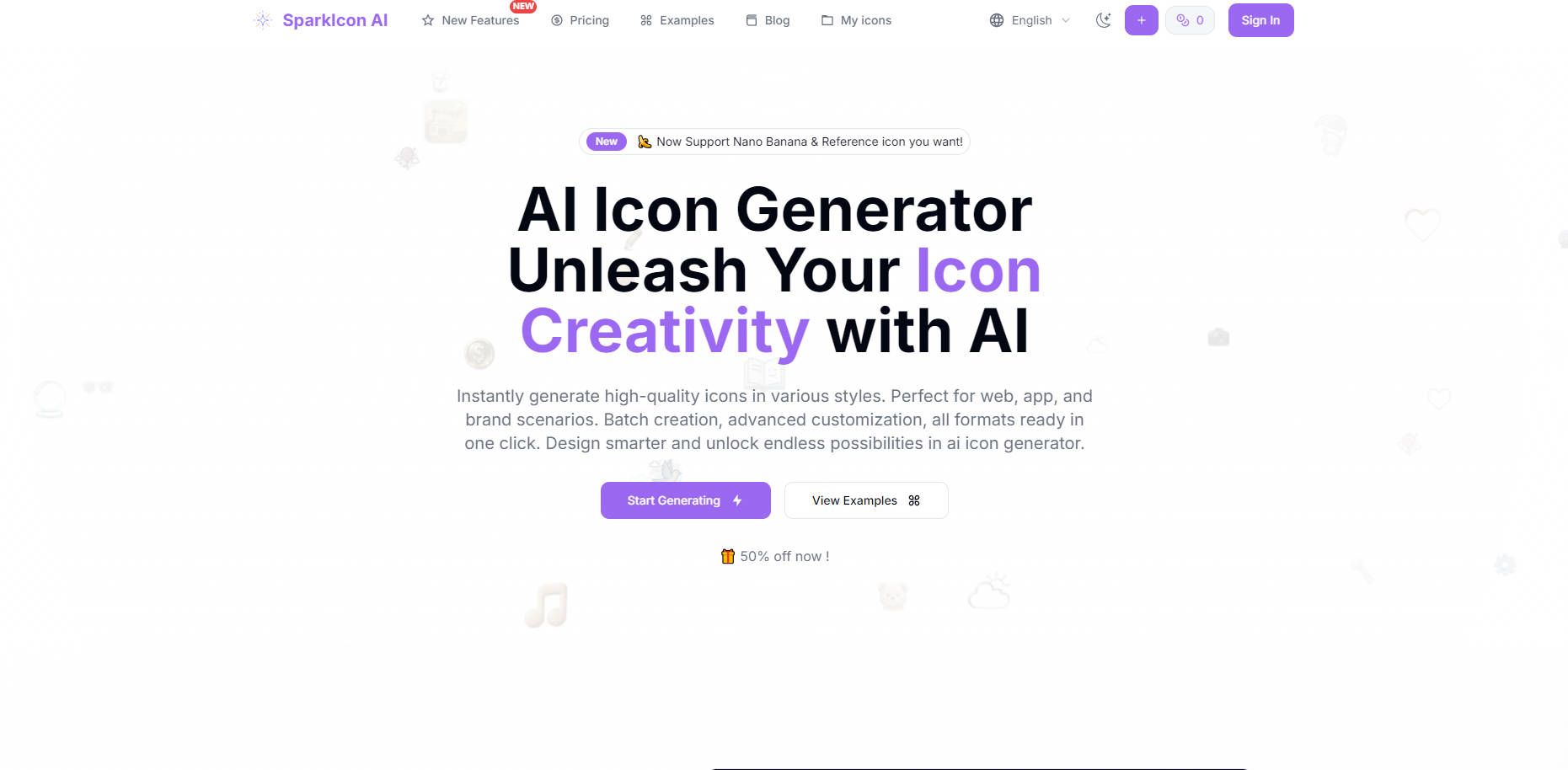SparkIcon AI gallery image