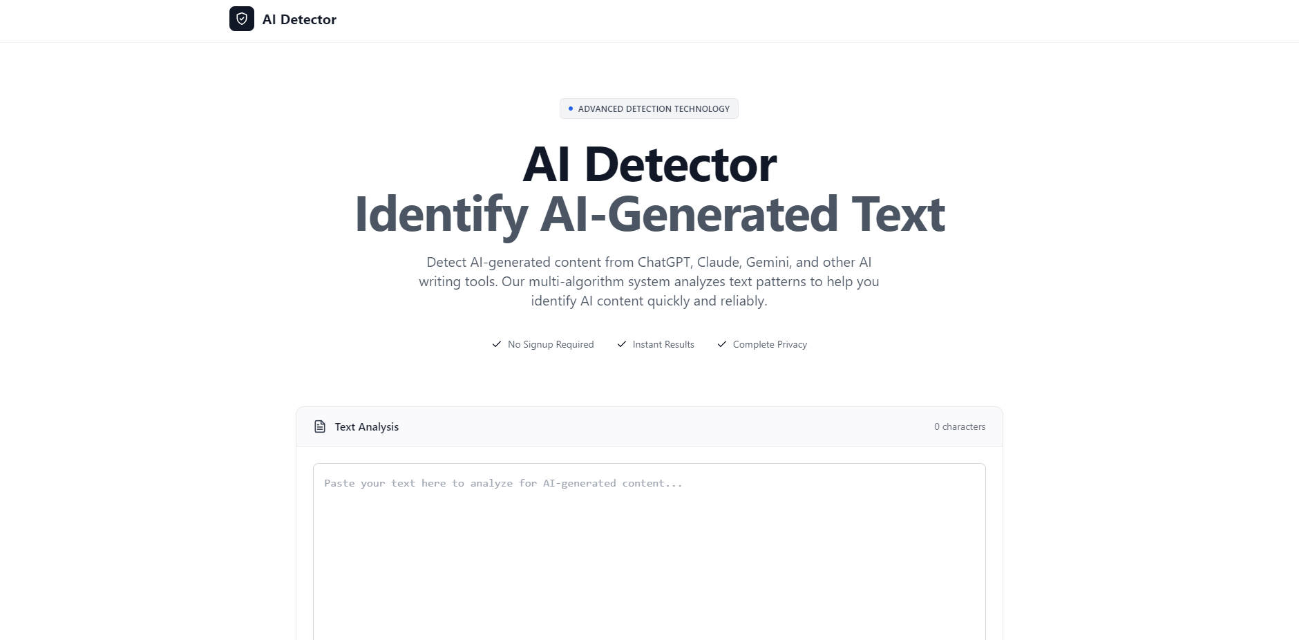 AI Detector gallery image