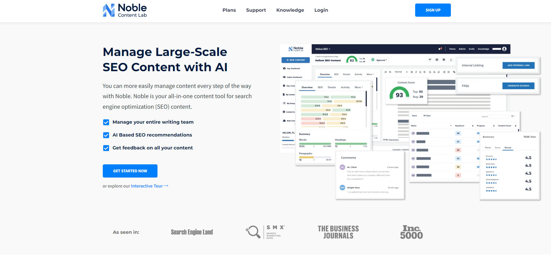 Noble SEO gallery image